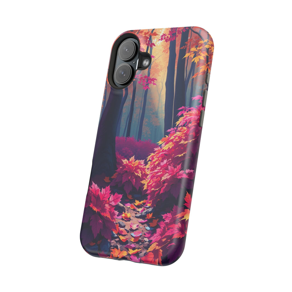 iPhone Earthy Autumn Forest Floor Design Slim Everyday iPhone Designer · iPhone