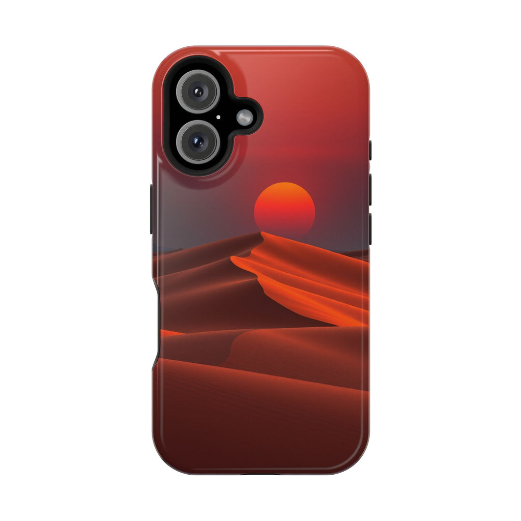 iPhone Sand Dunes at Dusk Electric Art Slim Everyday Designer Case · iPhone Case