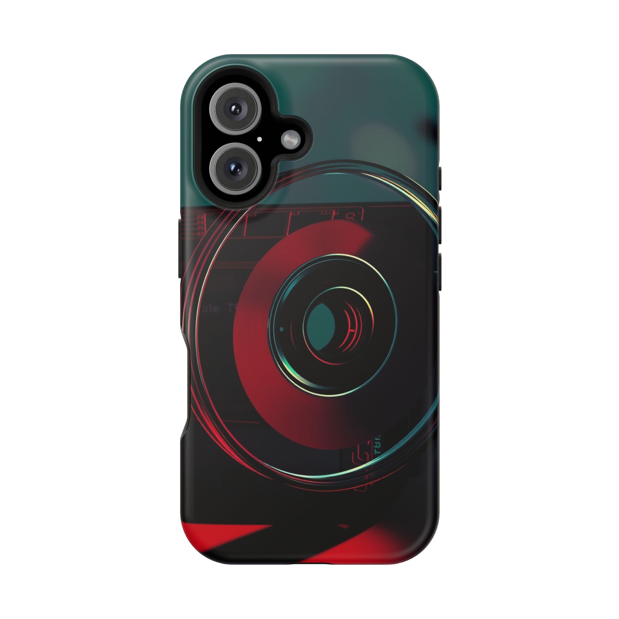 iPhone Vibrant Cassette Tape Rewind Design Slim Everyday Designer Case · iPhone
