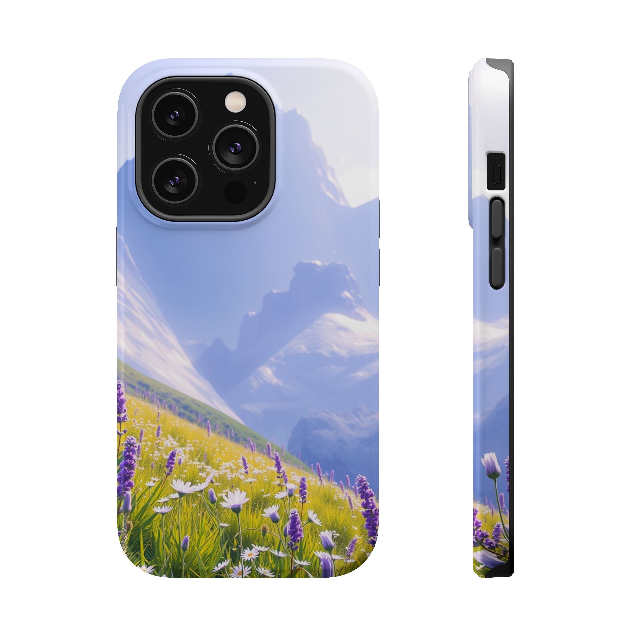 iPhone Lavender And Pearl Alpine Meadow Slim Everyday iPhone Designer · iPhone C