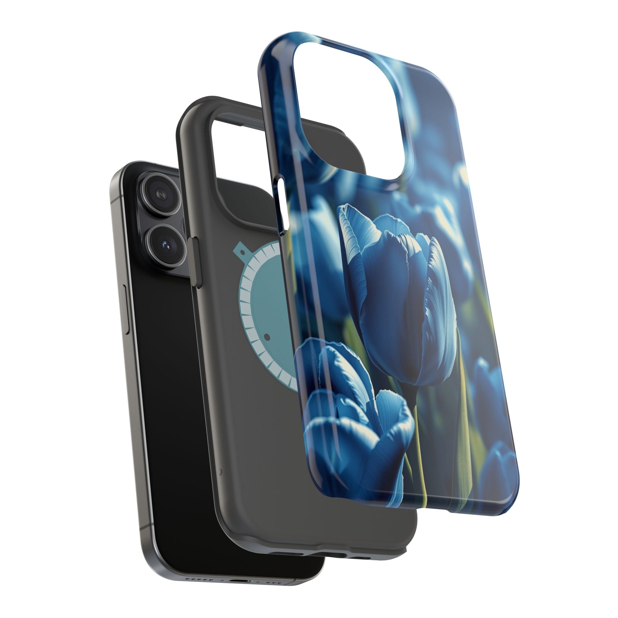 iPhone Tulip Row Oil Painting Impressionist Slim iPhone Everyday · iPhone Case