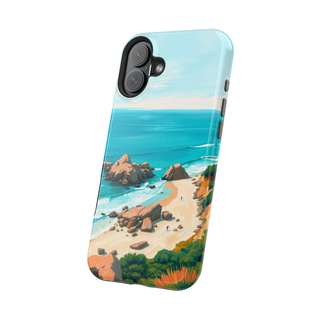 iPhone Pebble Beach Cinematic Art Bold Modern Everyday Snap Case · iPhone Case