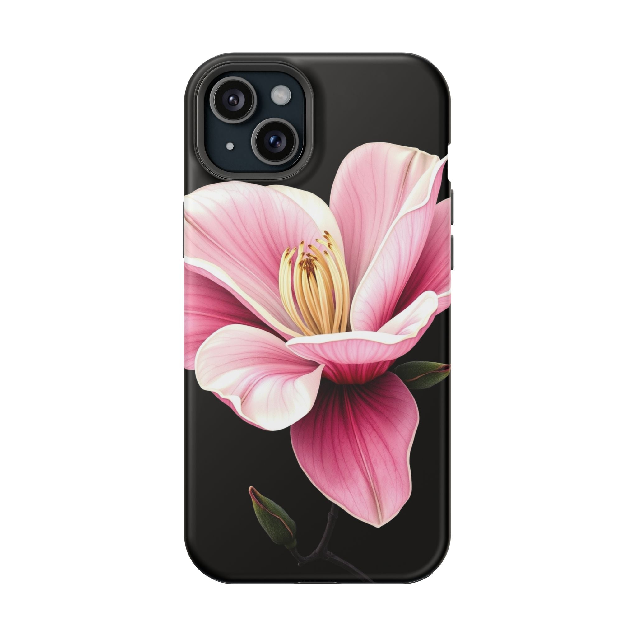 iPhone Magnolia Dream Dark Gothic Ink Slim Everyday Designer Case · iPhone Case