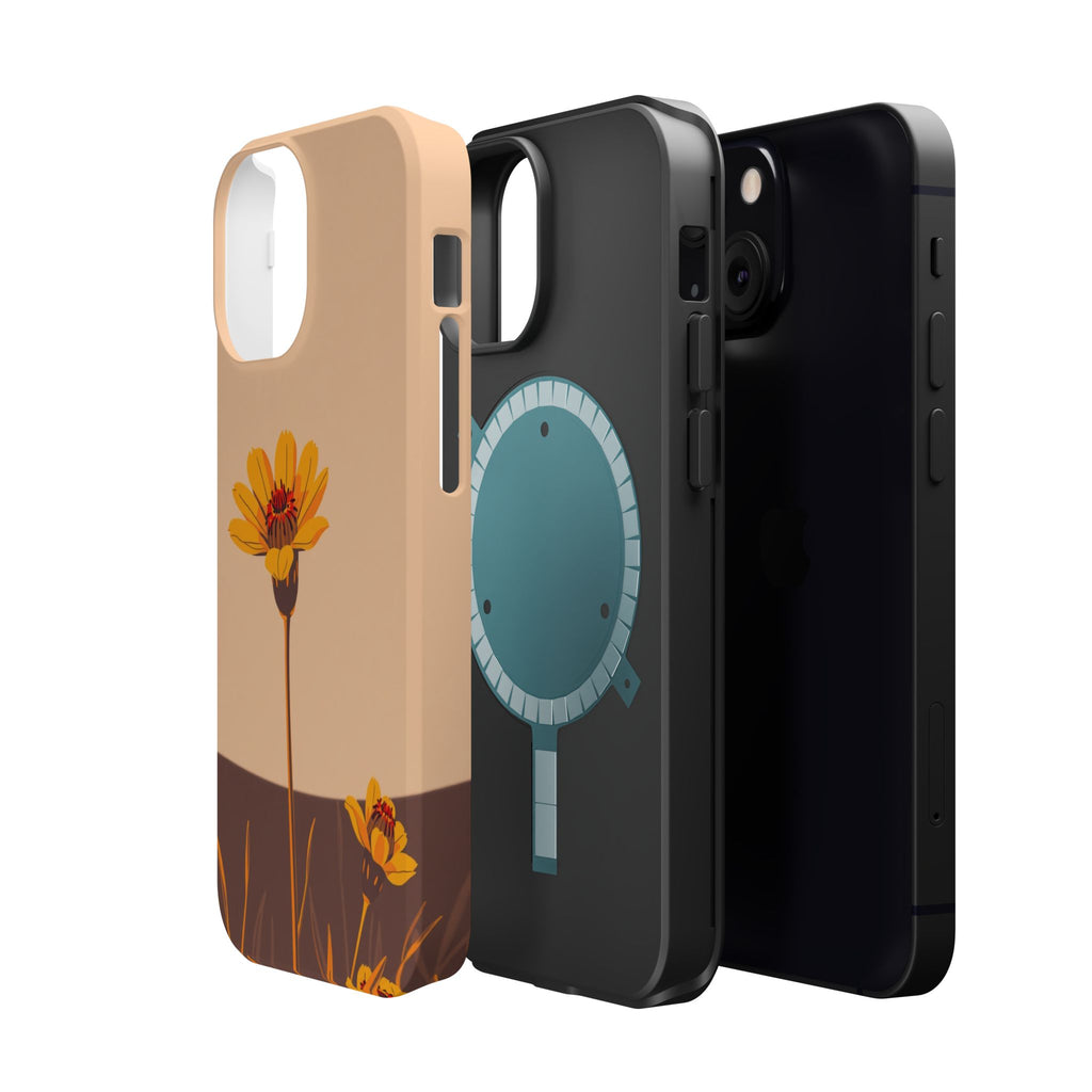 iPhone Serene Desert Flower Design Bold Modern Everyday Snap Case · iPhone Case