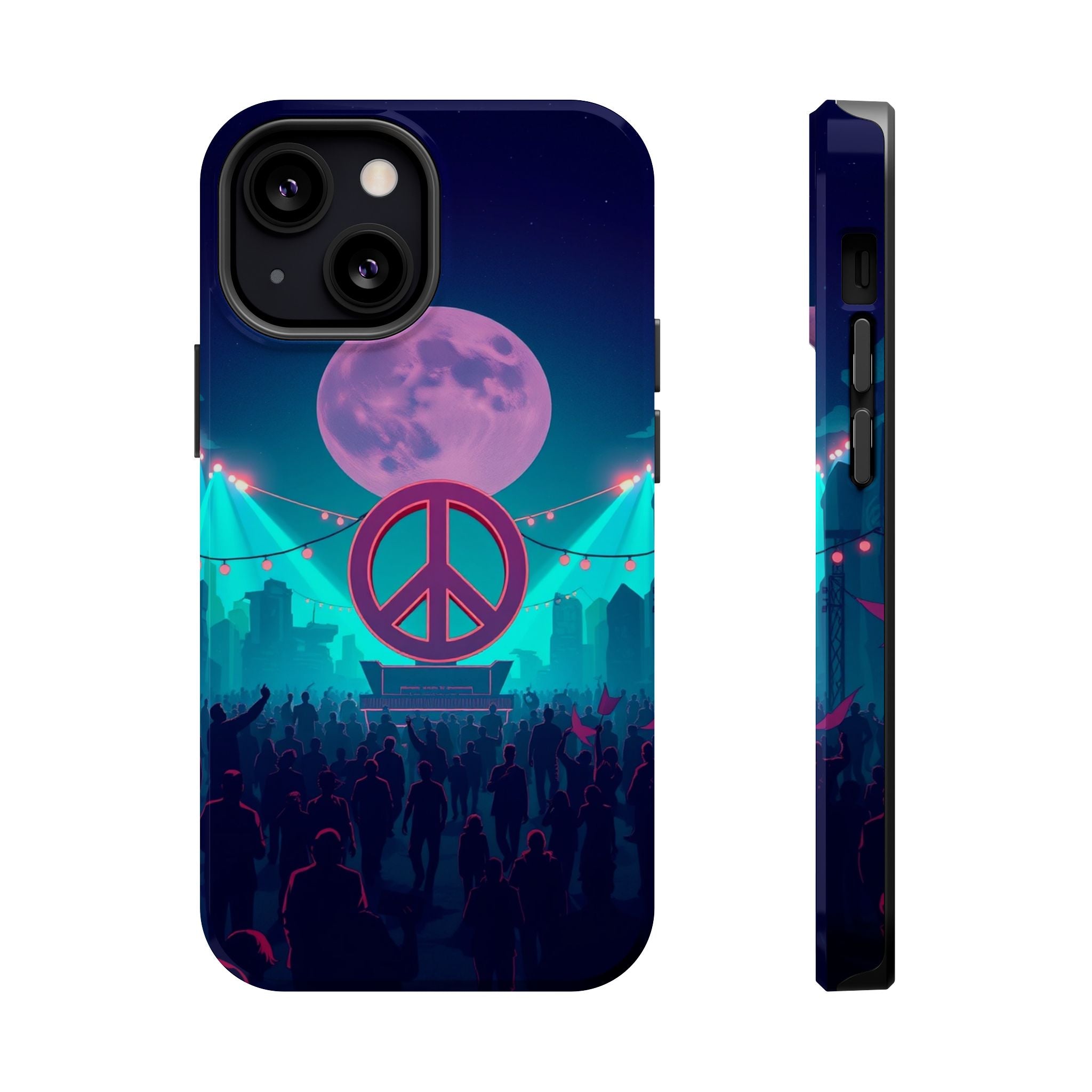 iPhone Woodstock Peace Mystic Art Bold Modern Everyday Snap Case · iPhone Case