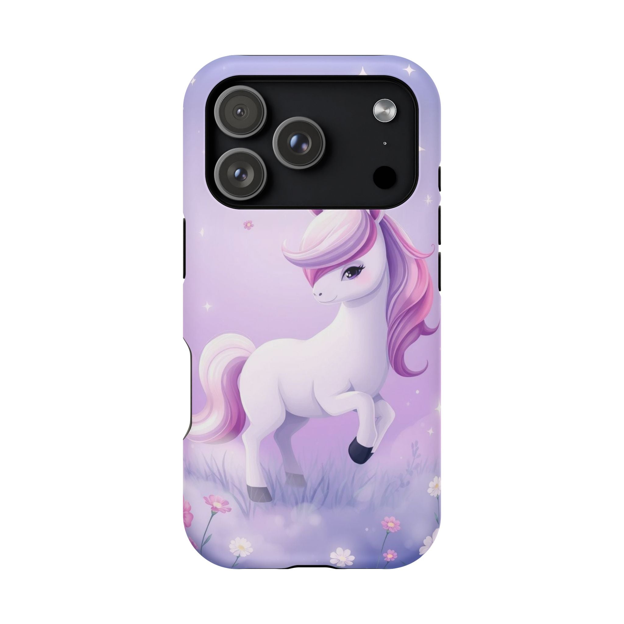 iPhone Lilac Mist Unicorn Kids Fun iPhone Phone Case Gift Artistic · iPhone Case