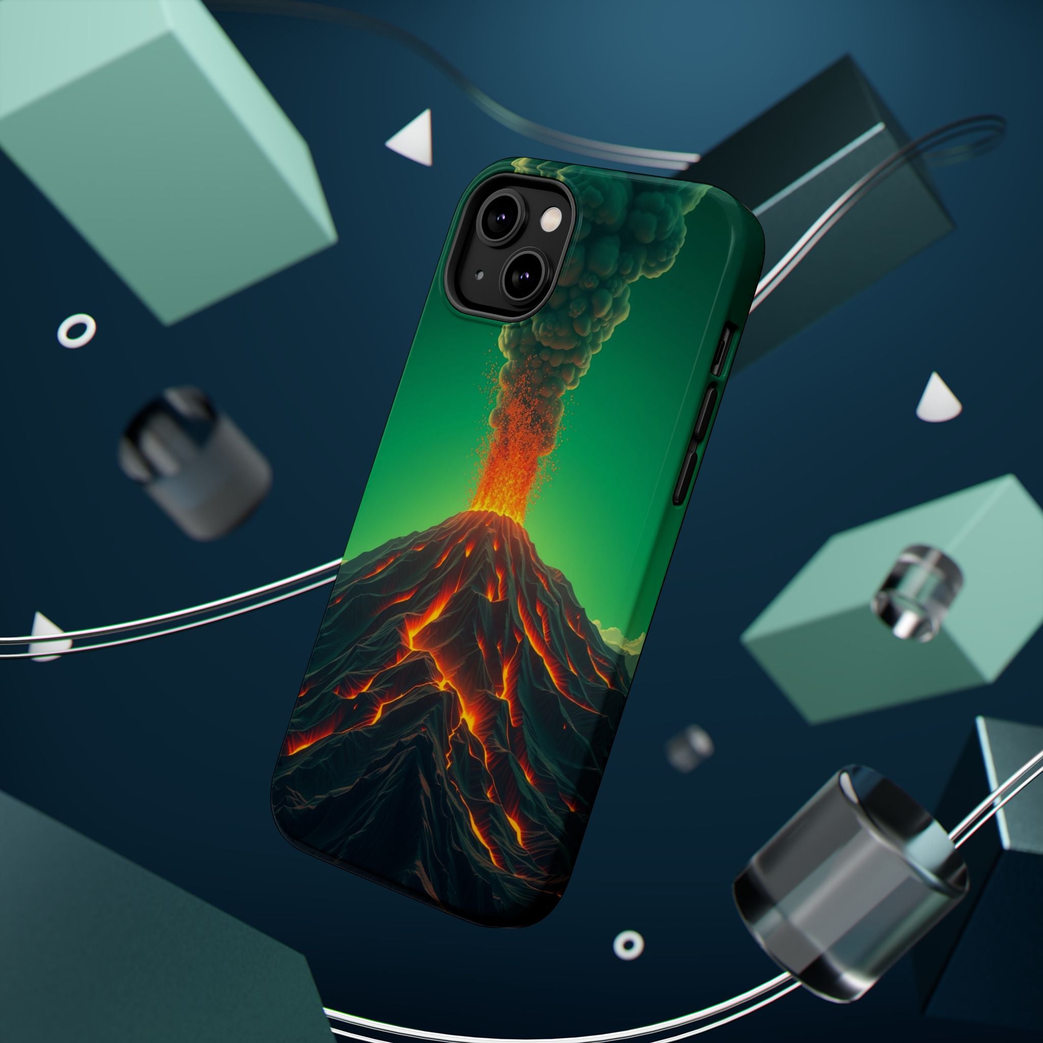iPhone Dreamy Volcanic Eruption Design Slim Everyday Designer Case · iPhone Case