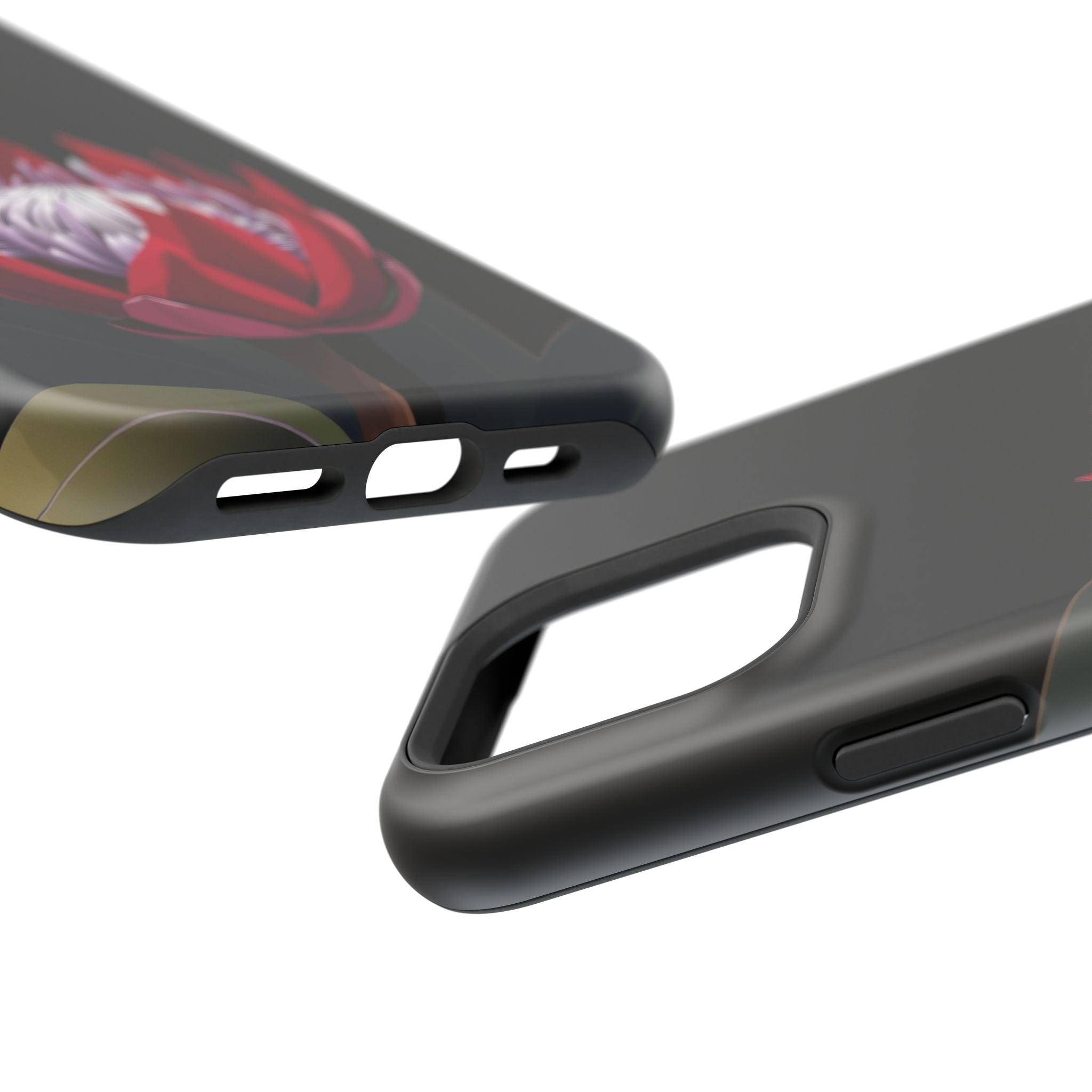 iPhone Black And Crimson Protea Bold Slim Everyday Designer Case · iPhone Case