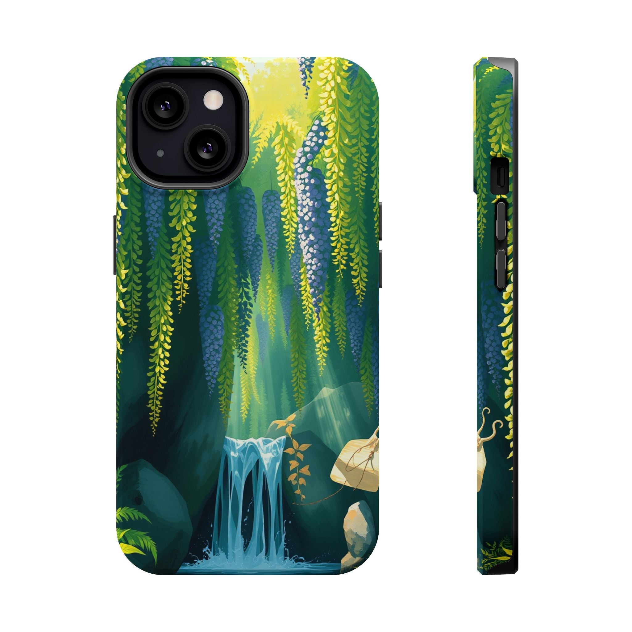 iPhone Wisteria Cascade Mystic Art Bold Modern Everyday Snap Case · iPhone Case