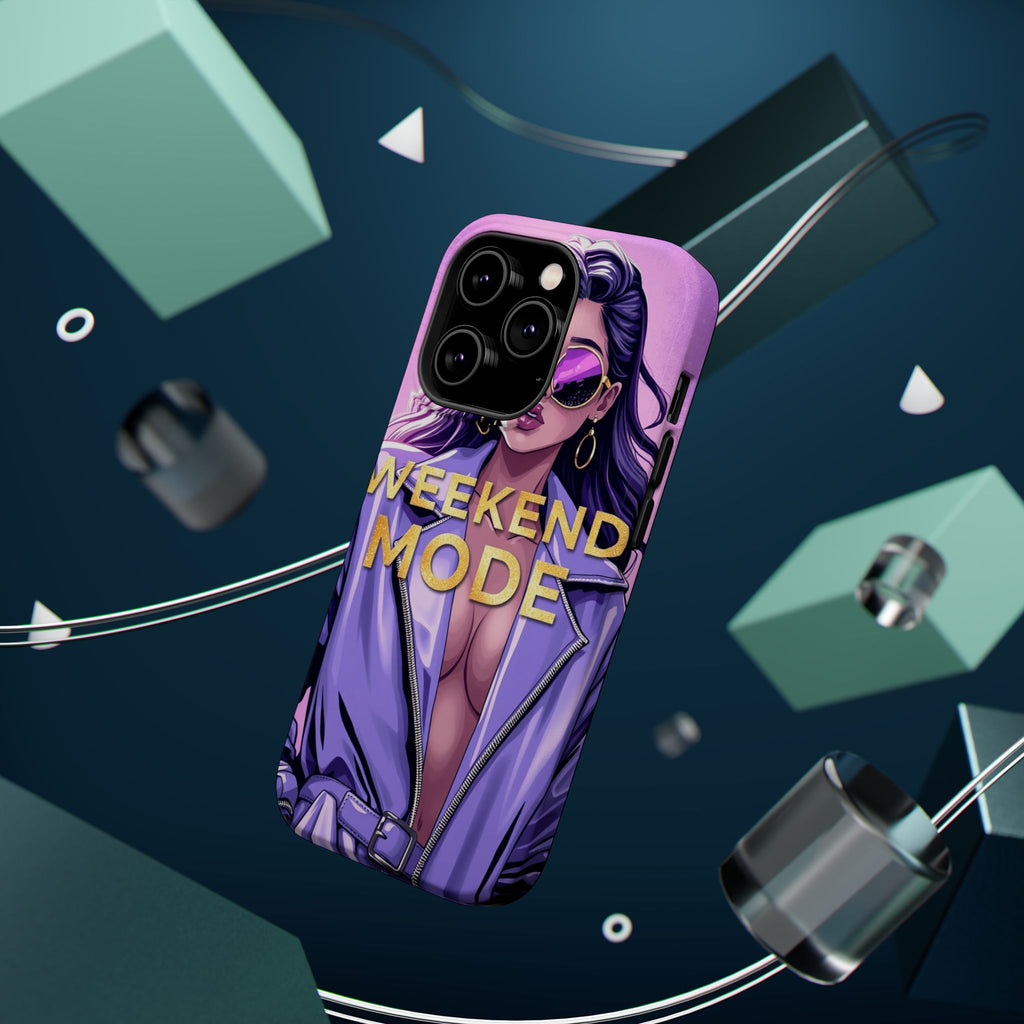 iPhone Lavender And Pearl Weekend Mode On Slim Everyday Designer Case · iPhone C