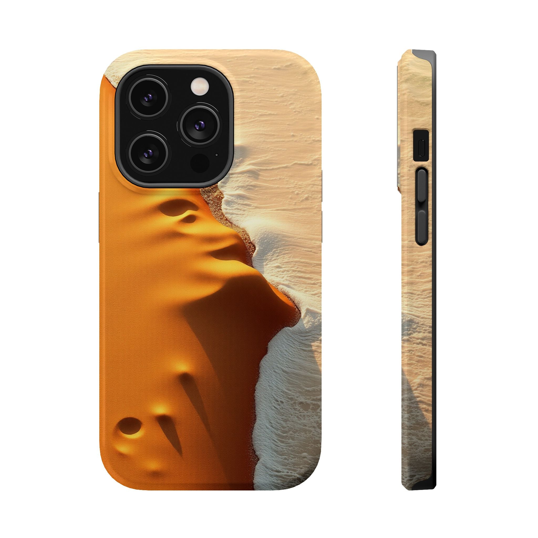 iPhone Shoreline Aerial Gold Foil Luxury Slim Everyday iPhone Designer · iPhone