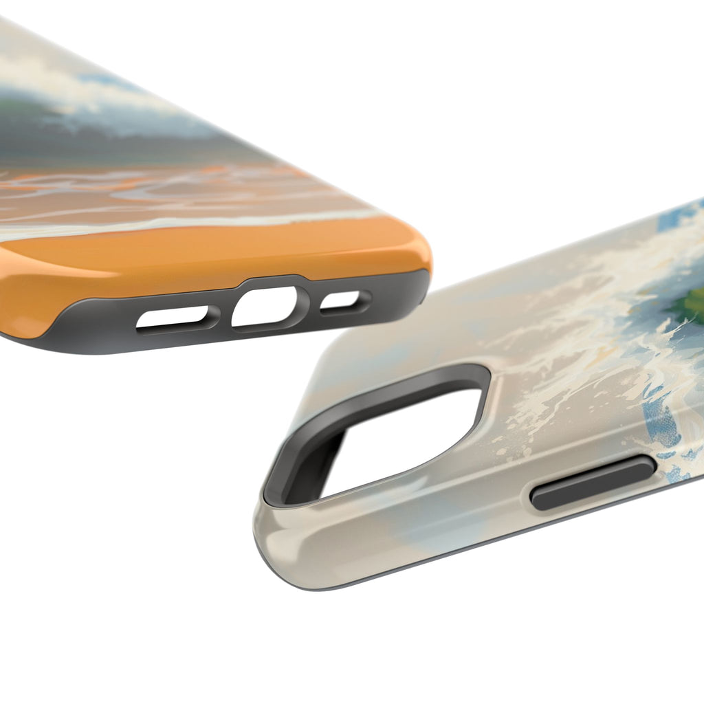 iPhone Radiant Ocean Wave Crash Design Slim Everyday Designer Case · iPhone Case