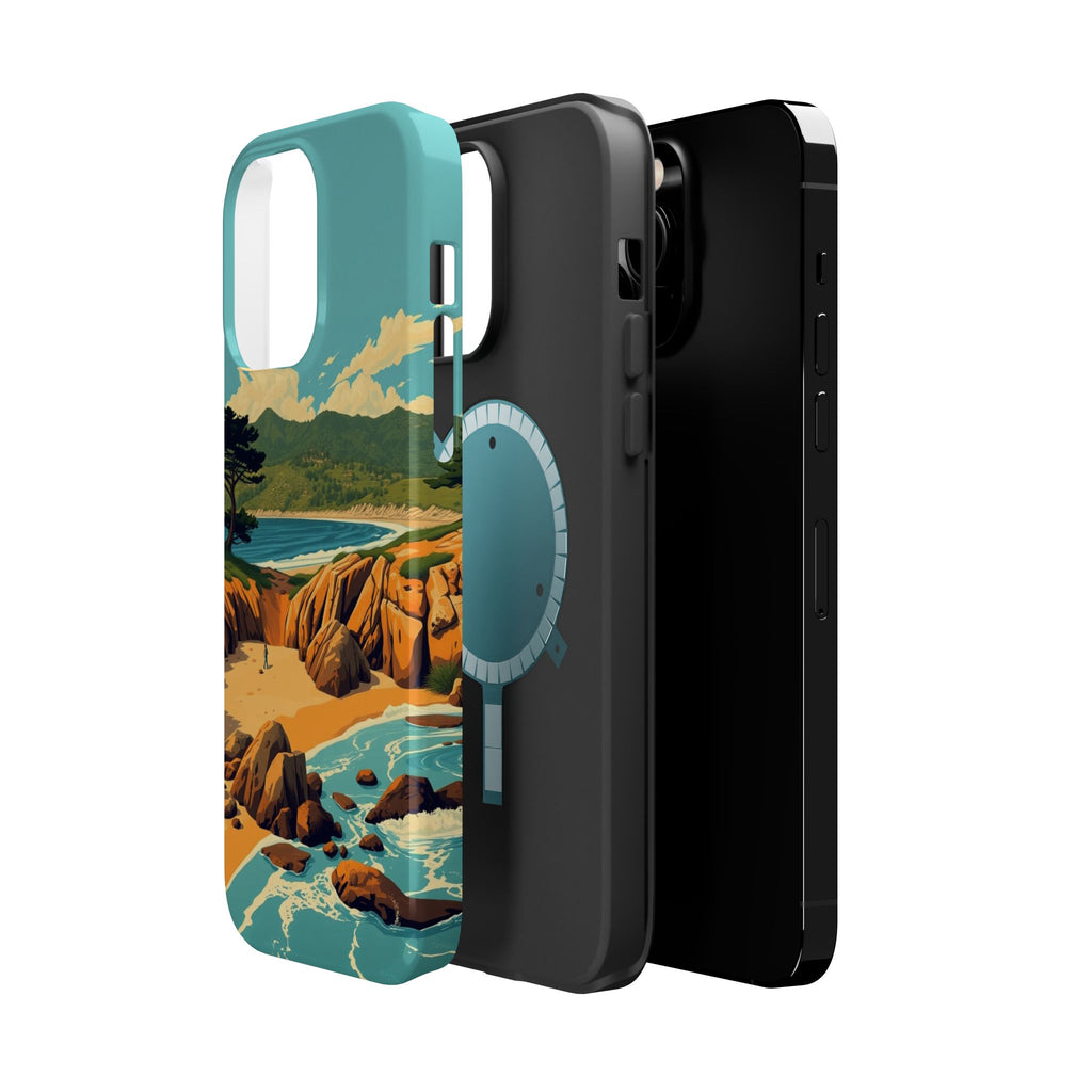 iPhone Pebble Beach Vintage Retro Poster Slim Everyday iPhone Designer · iPhone