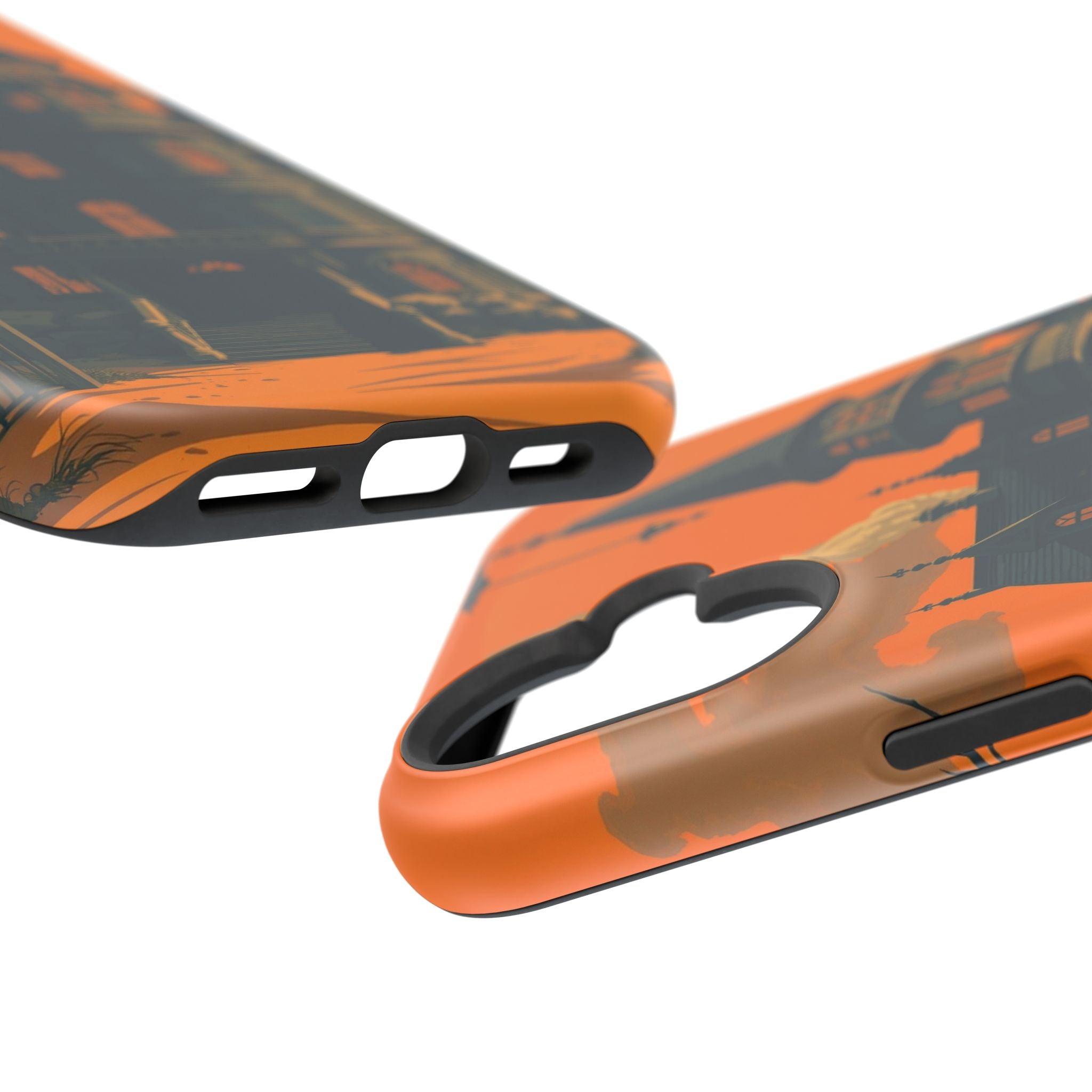 iPhone Vibrant Haunted Mansion Design Slim Everyday Designer Case · iPhone Case