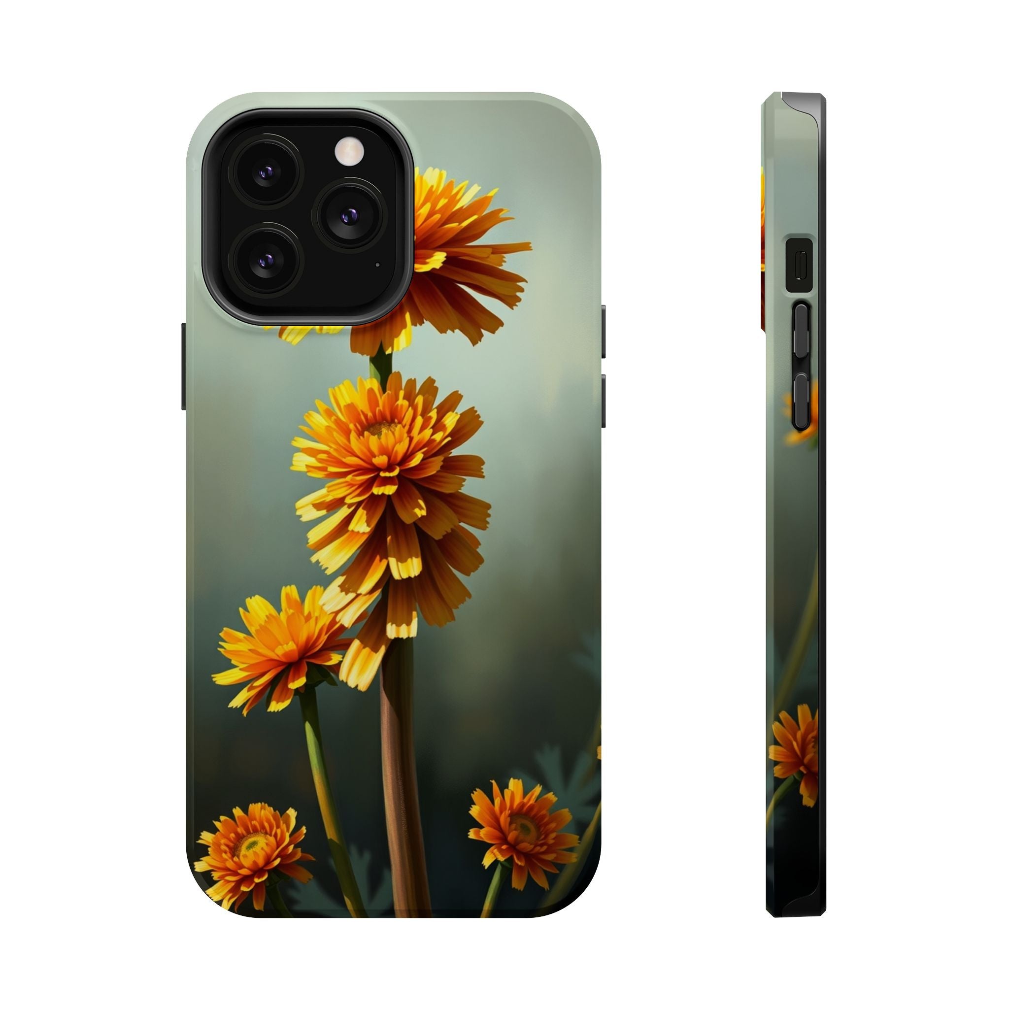 iPhone Ranunculus Stack Electric Art Slim Everyday Designer Case · iPhone Case