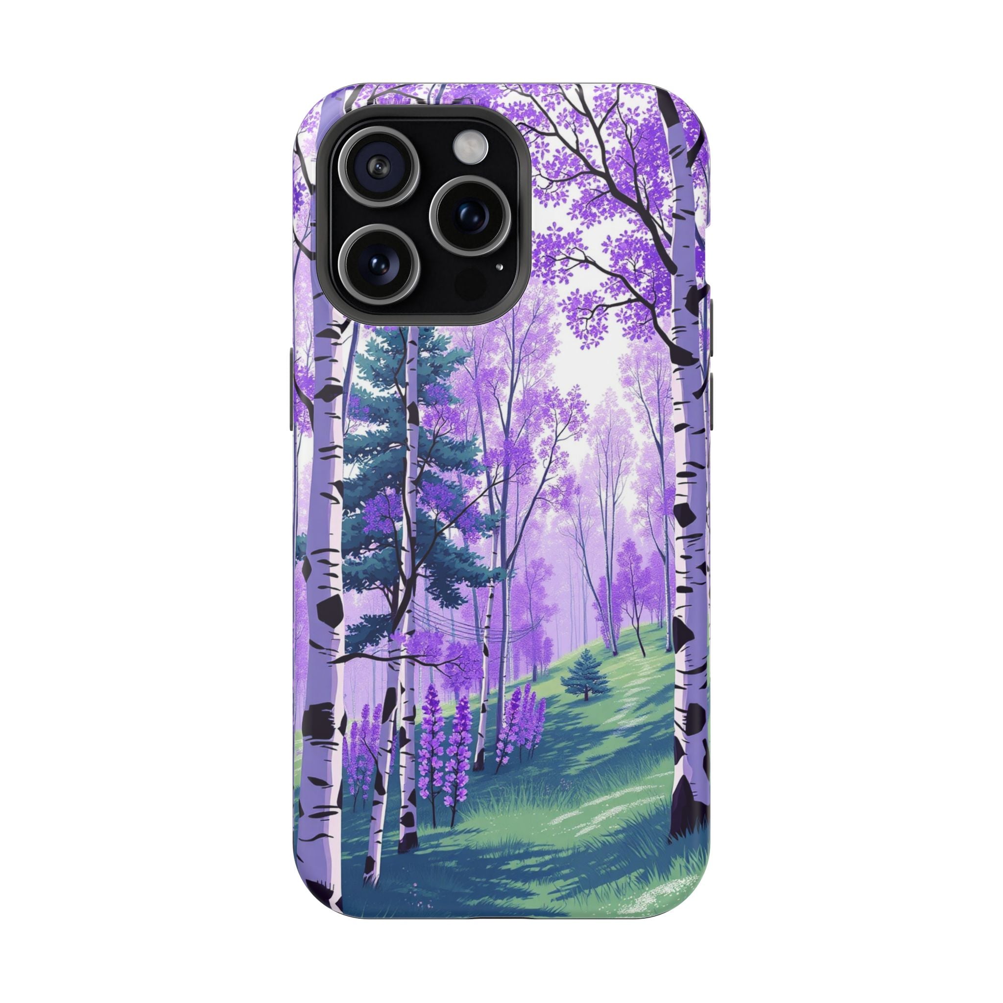 iPhone Birch Grove Electric Art Slim Everyday Designer Case · iPhone Case