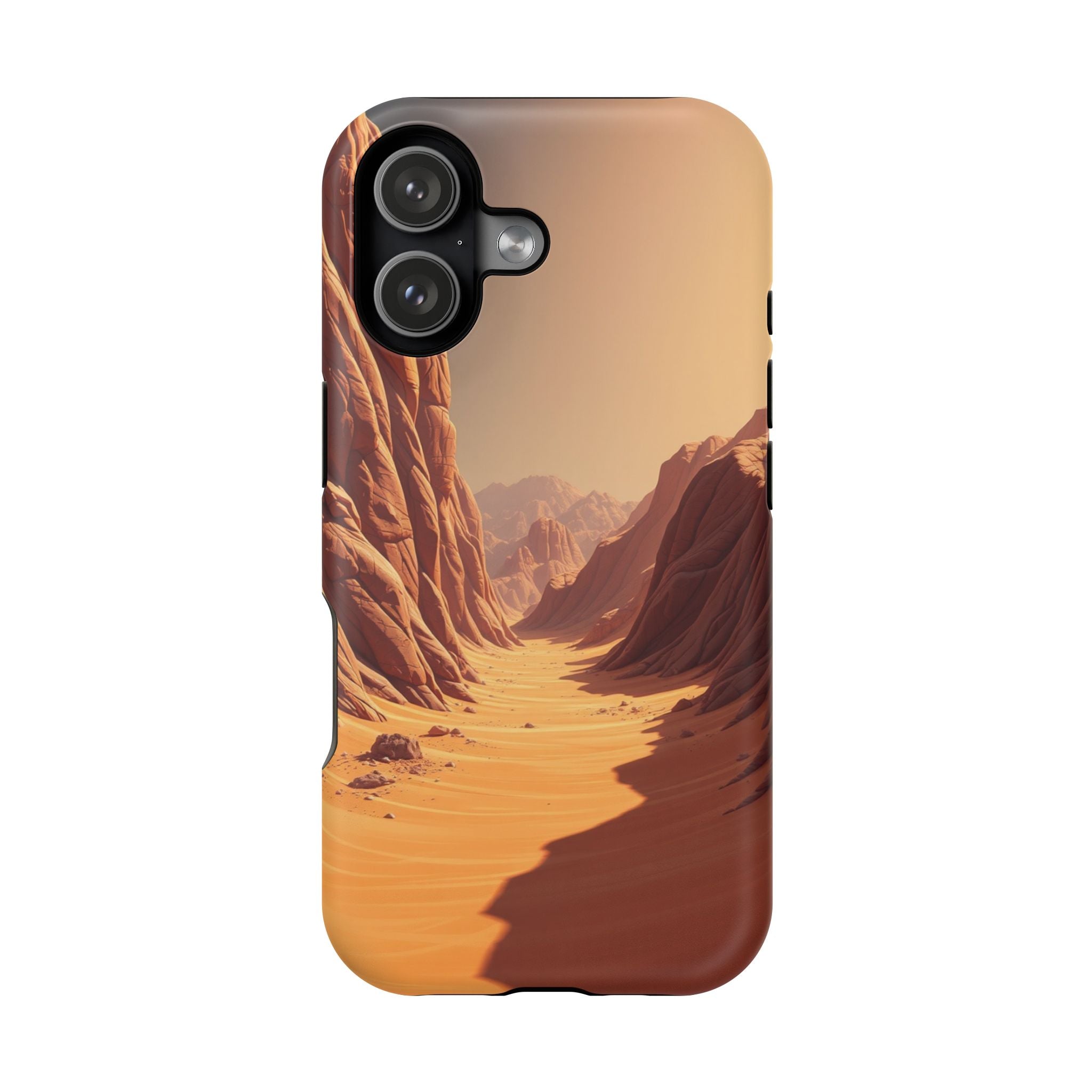 iPhone Burnt Orange And Sand Valley Floor Slim iPhone 20 Everyday · iPhone Case