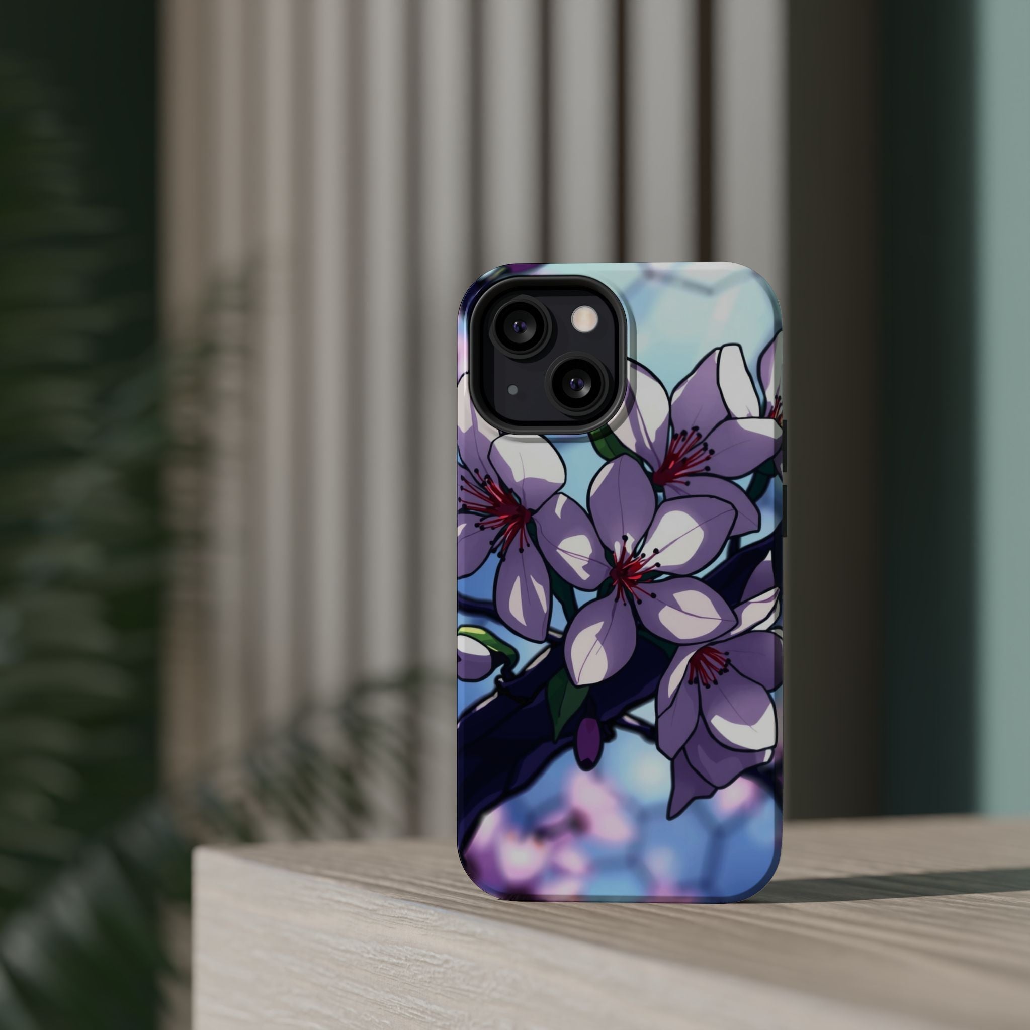 iPhone Dreamy Cherry Blossom Design Slim Everyday Designer Case · iPhone Case