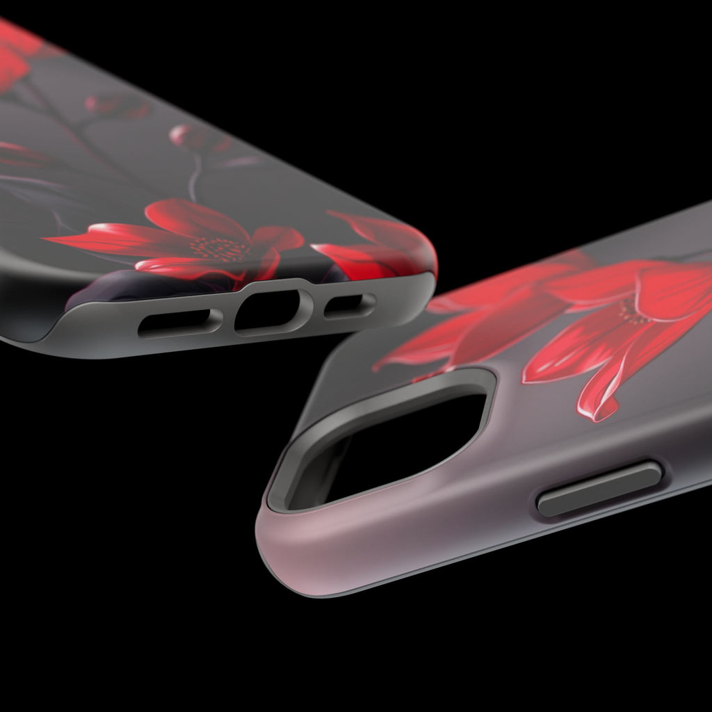 iPhone Dreamy Neon Floral Design Bold Modern Everyday Snap Case · iPhone Case