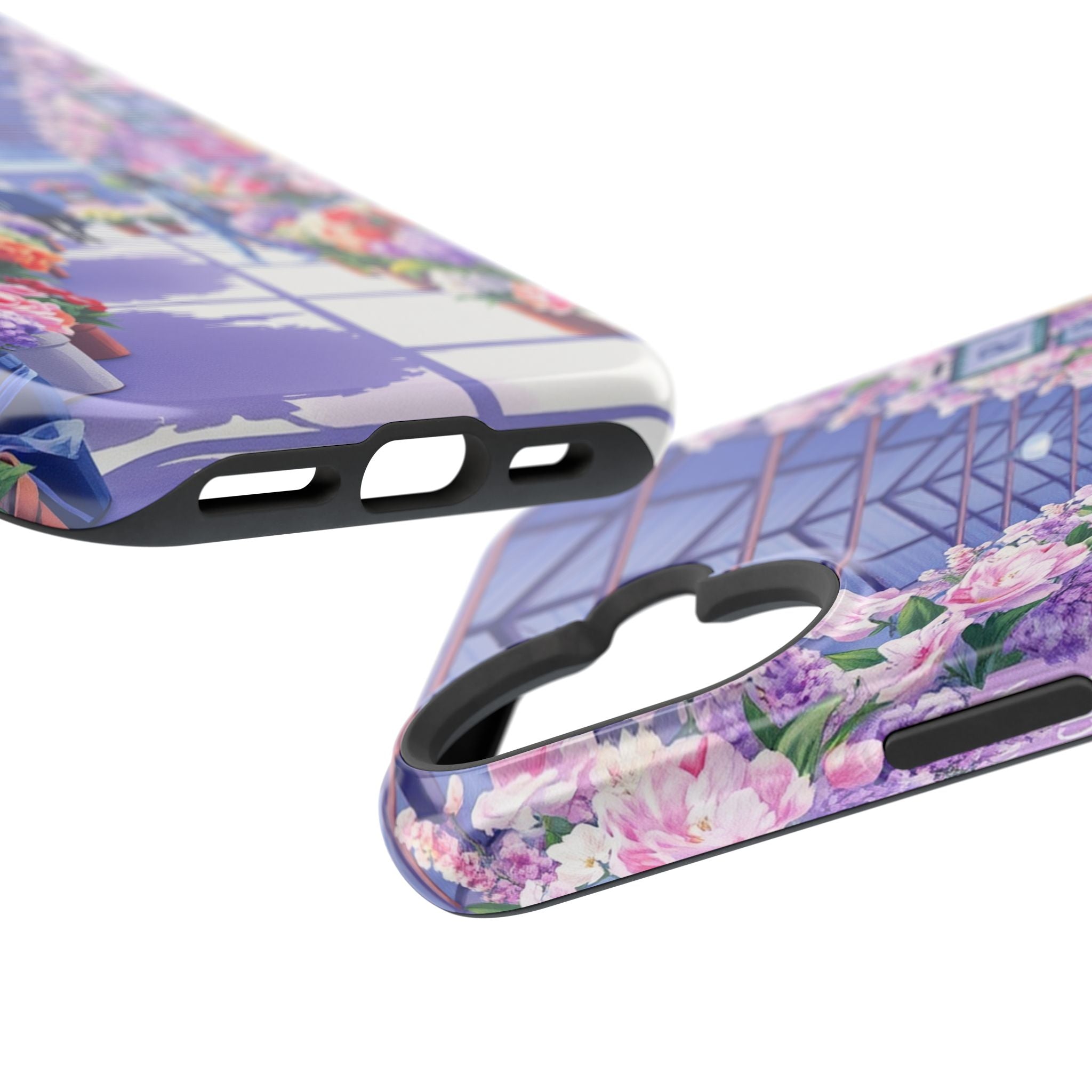 iPhone Flower Market Cinematic Art Clean Minimal Snap Cas Slim Snap Case · iPhon