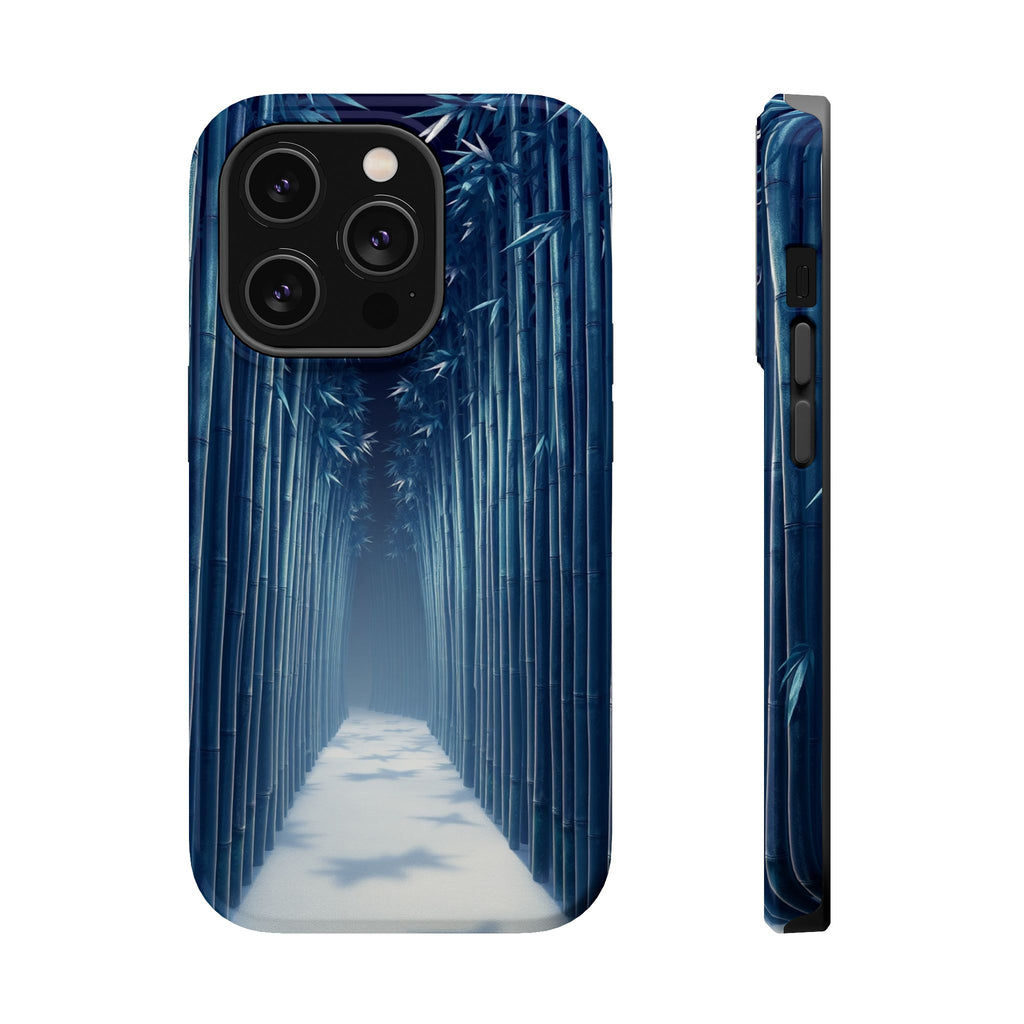 iPhone Bamboo Grove Electric Art Bold Modern Everyday Snap Case · iPhone Case