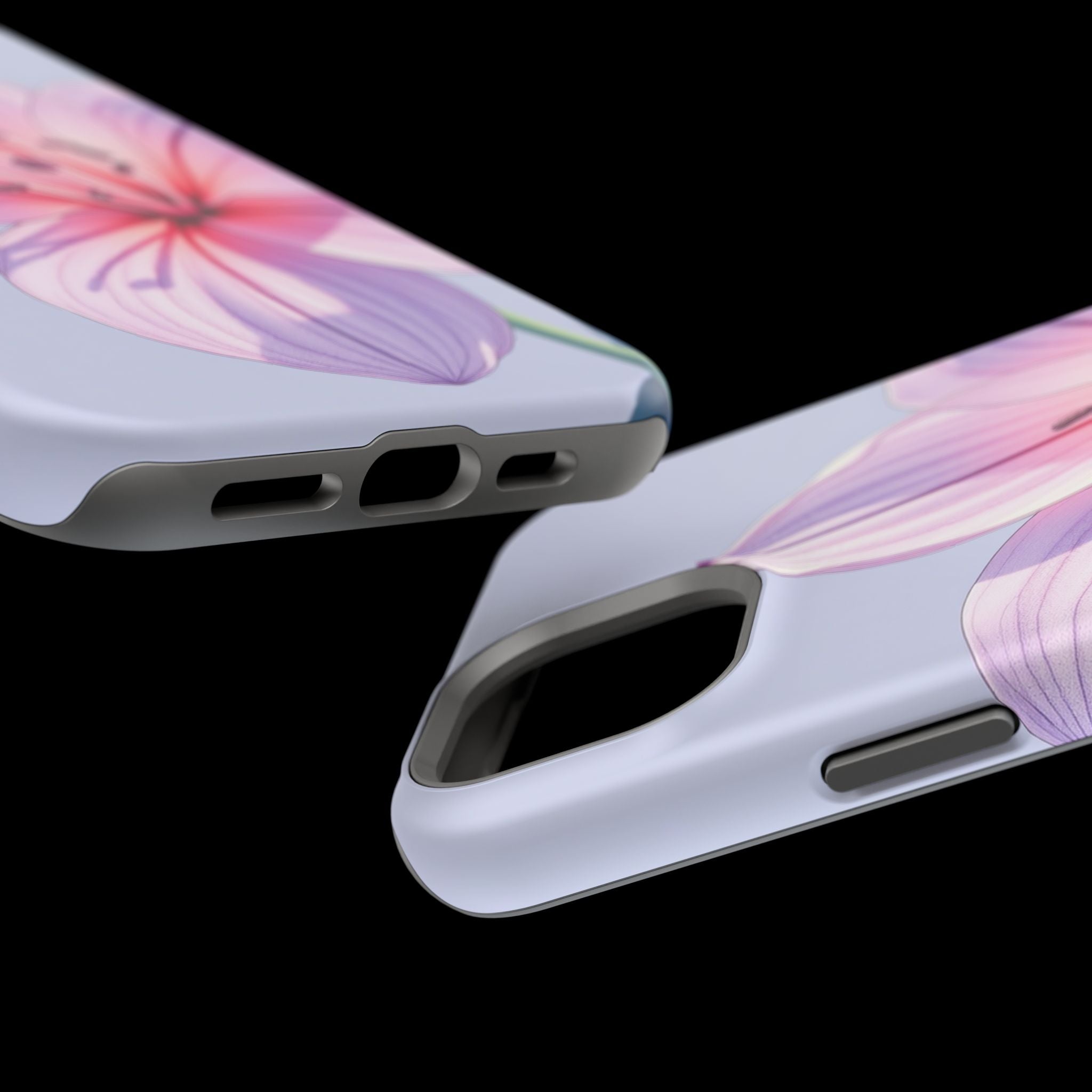 iPhone Lavender And Pearl Tropical Bloom Slim Everyday iPhone Designer · iPhone