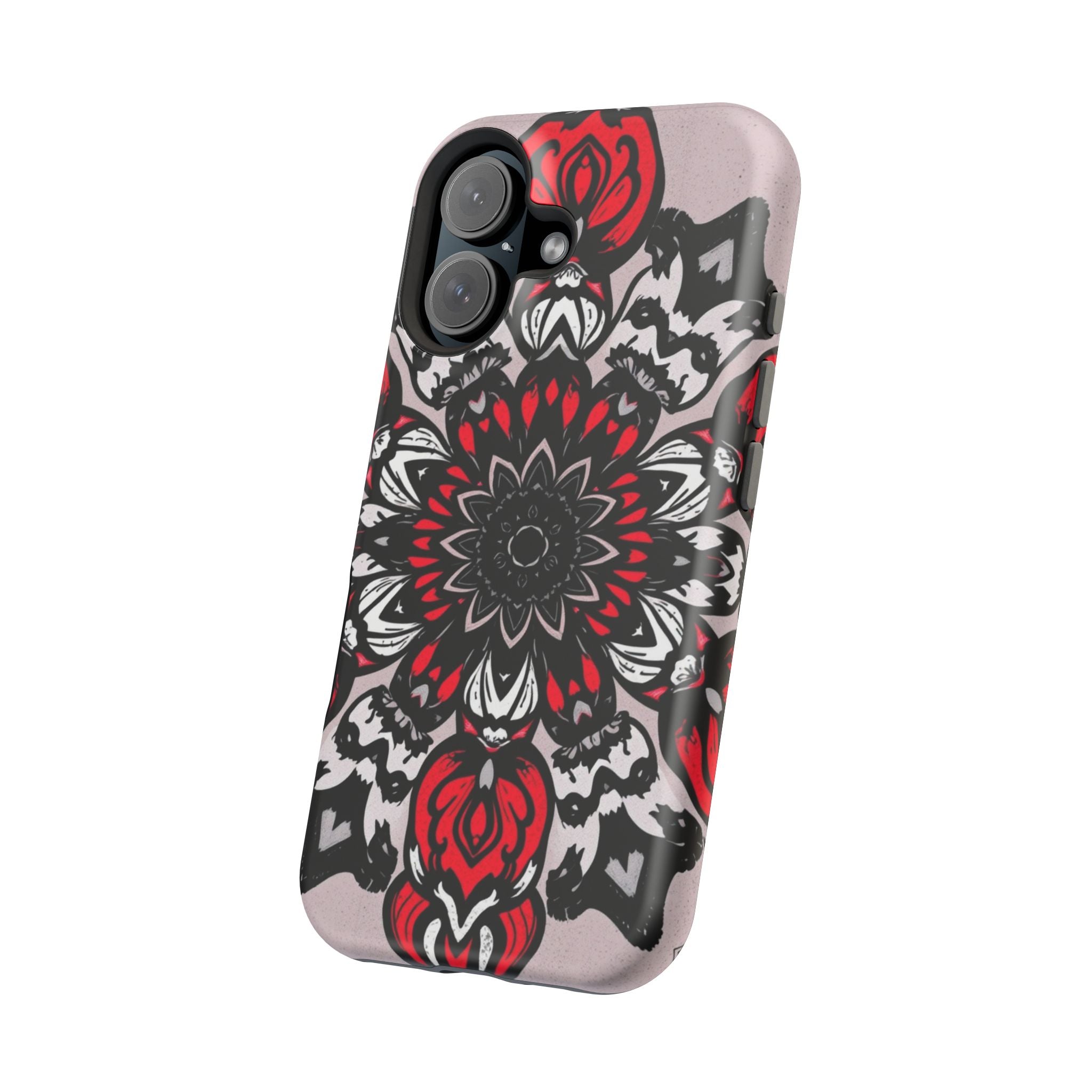 iPhone Floral Mandala Bold Art Slim Everyday Designer Case · iPhone Case