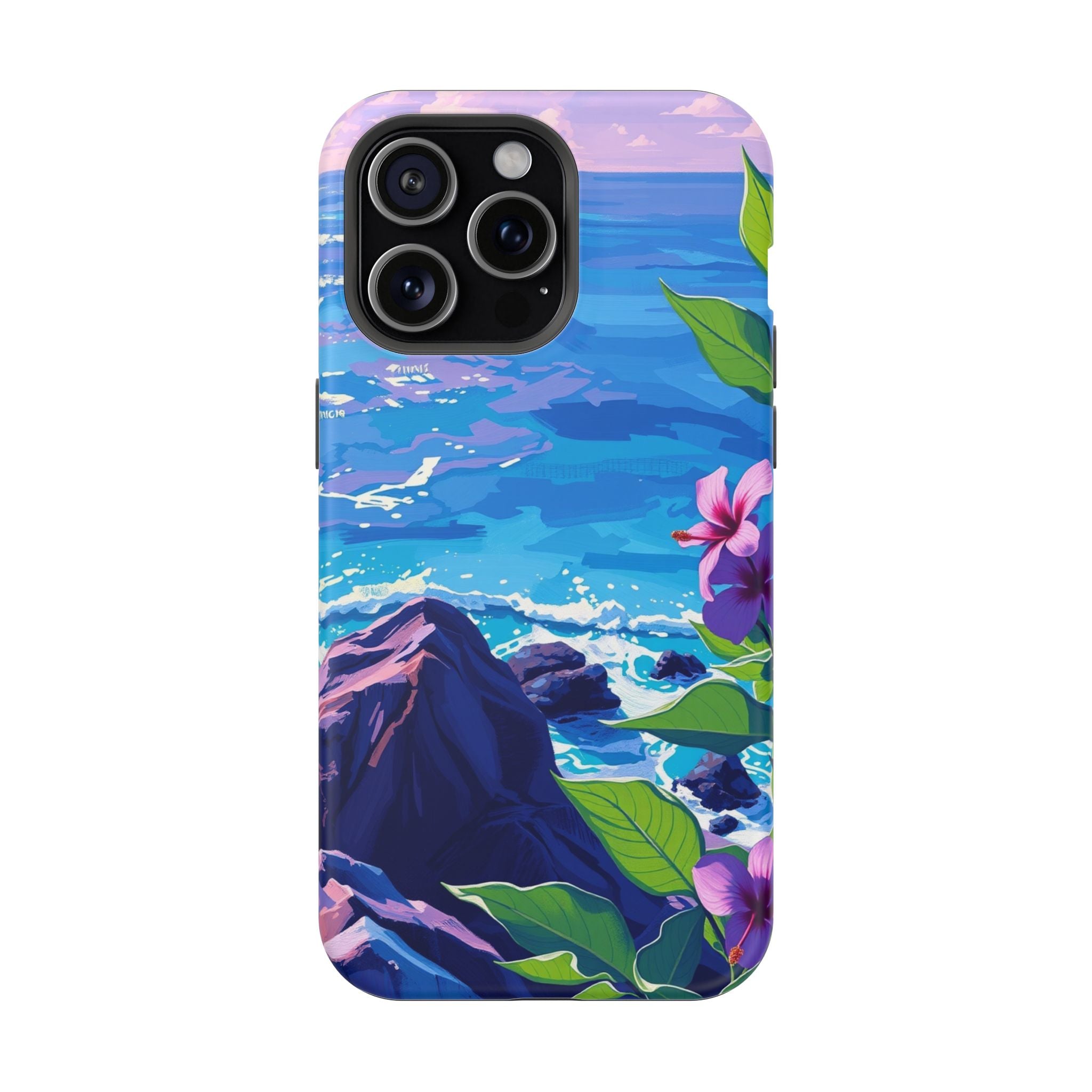 iPhone Hibiscus Coast Enchanted Art Slim Everyday Designer Case · iPhone Case