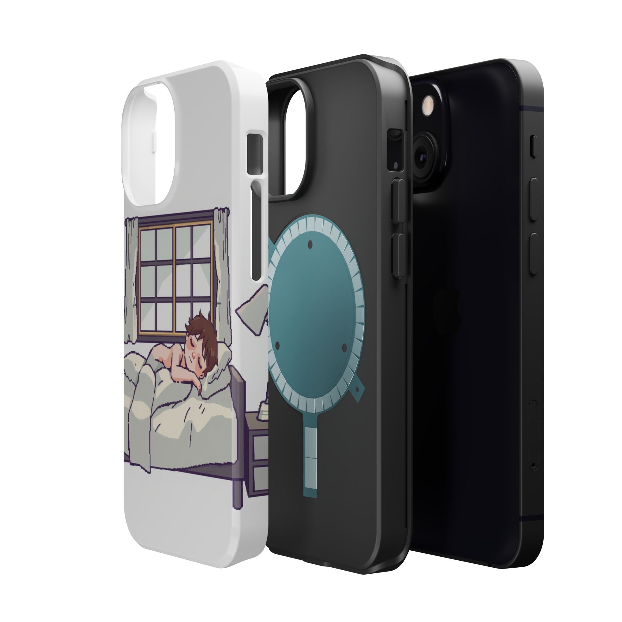 iPhone Do Not Disturb: Napping Bold Art Slim Everyday Designer Case · iPhone Cas