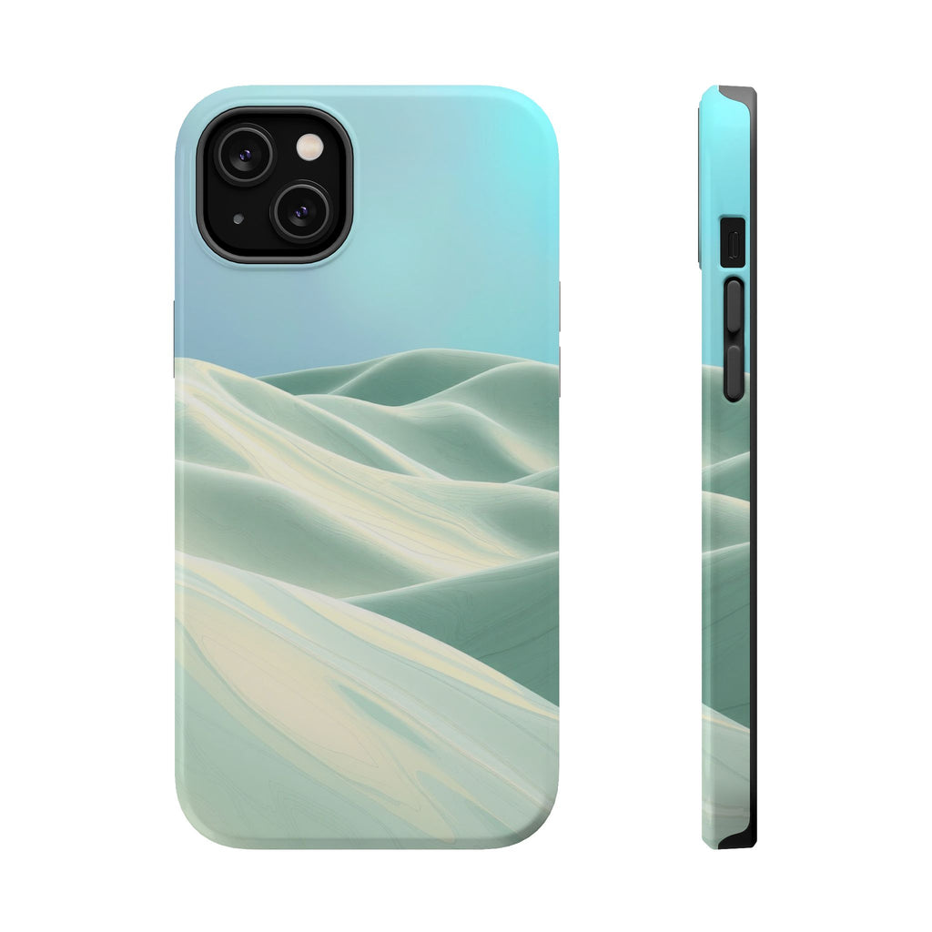 iPhone Sage And Ivory Rolling Hills Slim Everyday Designer Case · iPhone Case