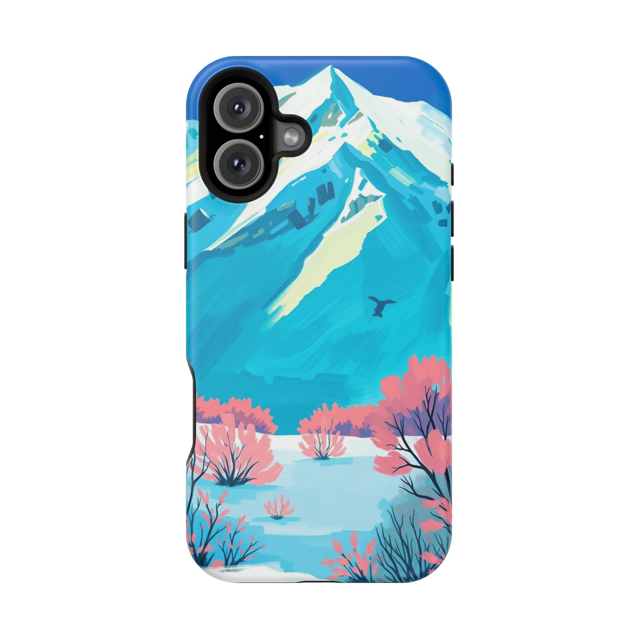 iPhone Snow Field Electric Art Slim Everyday Designer Case · iPhone Case