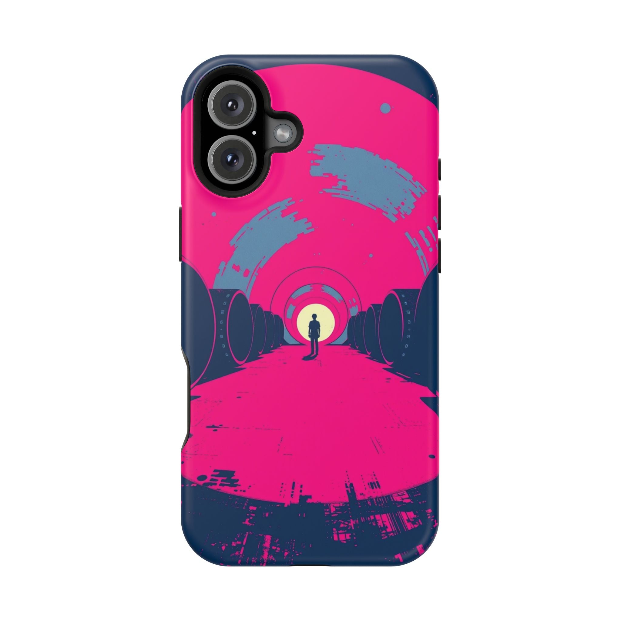 iPhone 1960s Mod Circles Bold Art Bold Modern Everyday Snap Case · iPhone Case