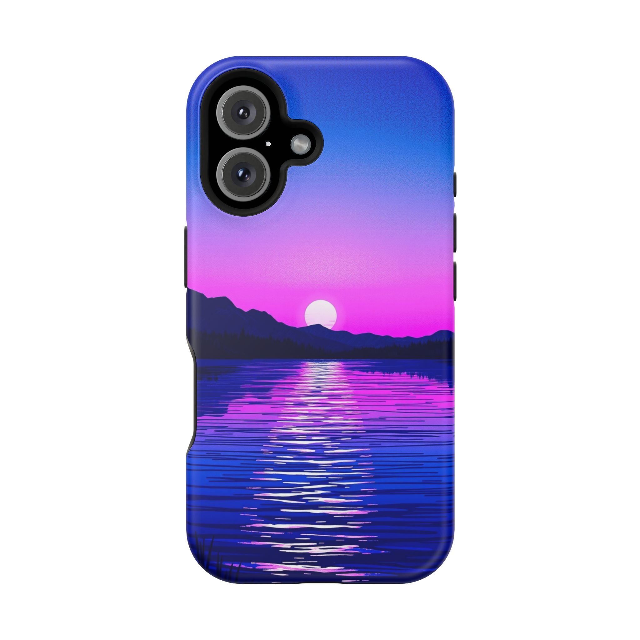 iPhone Indigo And Violet Lake at Twilight Slim iPhone Everyday Designer · iPhone