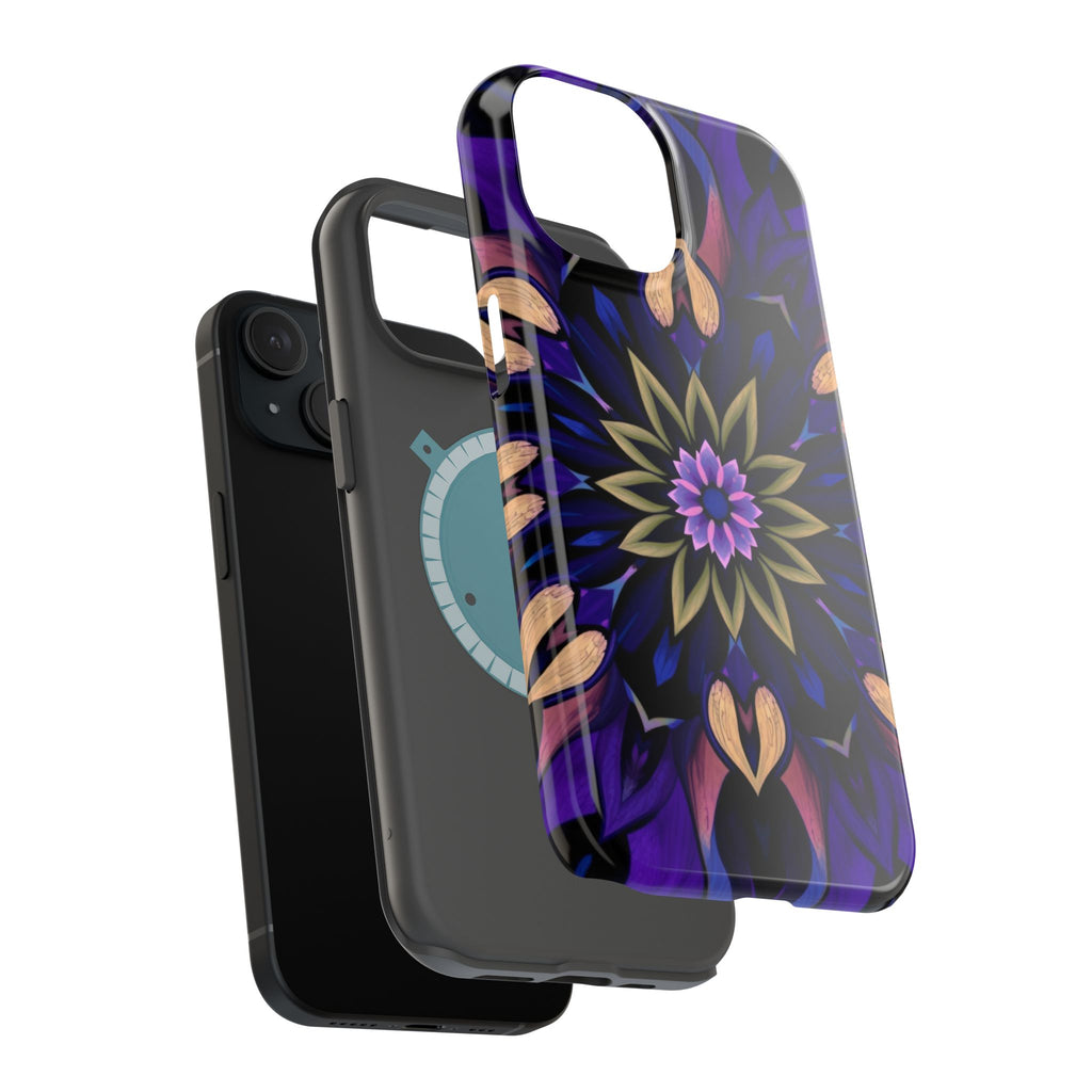 iPhone Floral Mandala Mystic Art Bold Modern Everyday Snap Case · iPhone Case