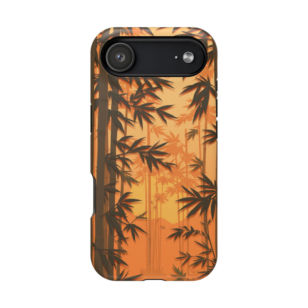 iPhone Earthy Bamboo Grove Design 12 Slim Everyday Designer Case · iPhone Case