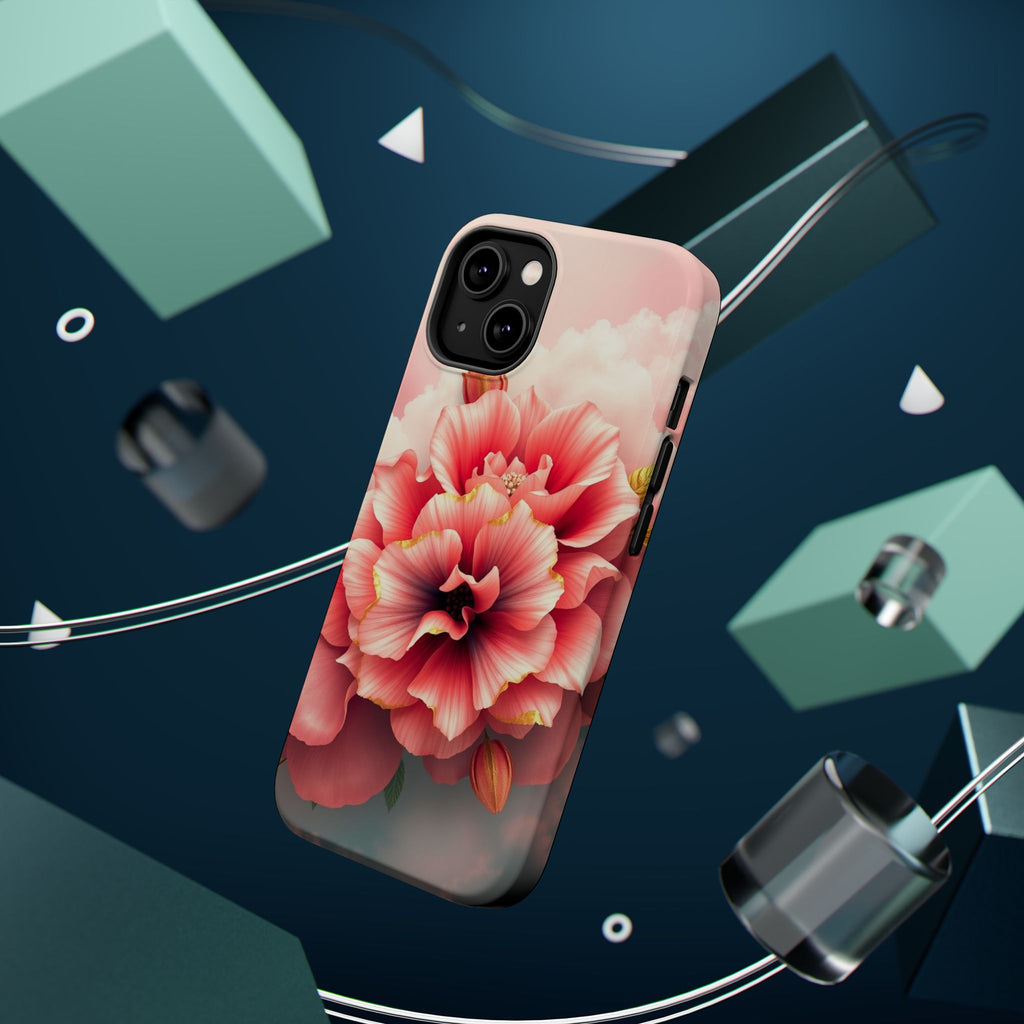 iPhone Pastel Floral Cloud Gold Foil Luxury Slim iPhone Everyday · iPhone Case