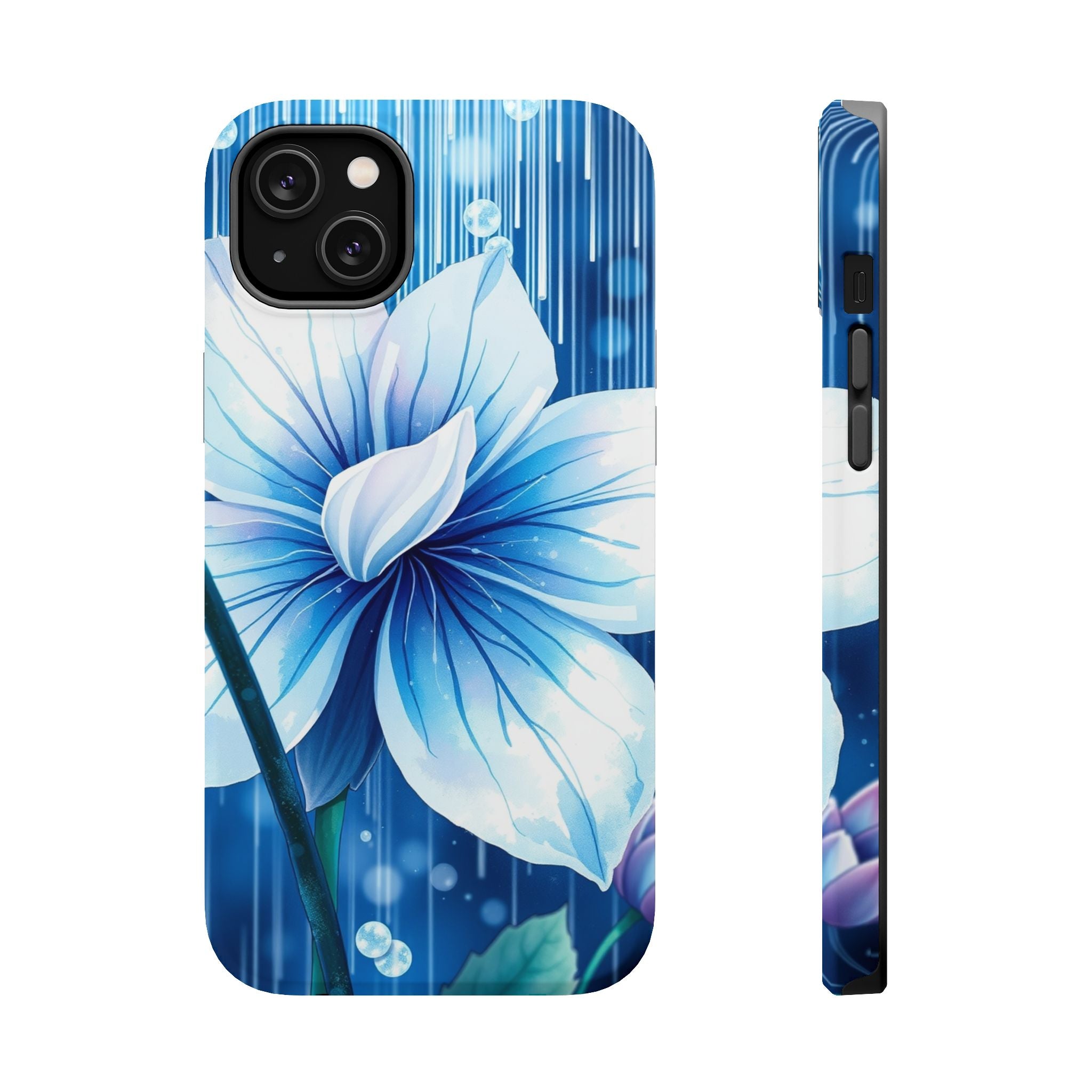 iPhone Spring Shower Bloom Electric Art Slim Everyday Designer Case · iPhone Cas
