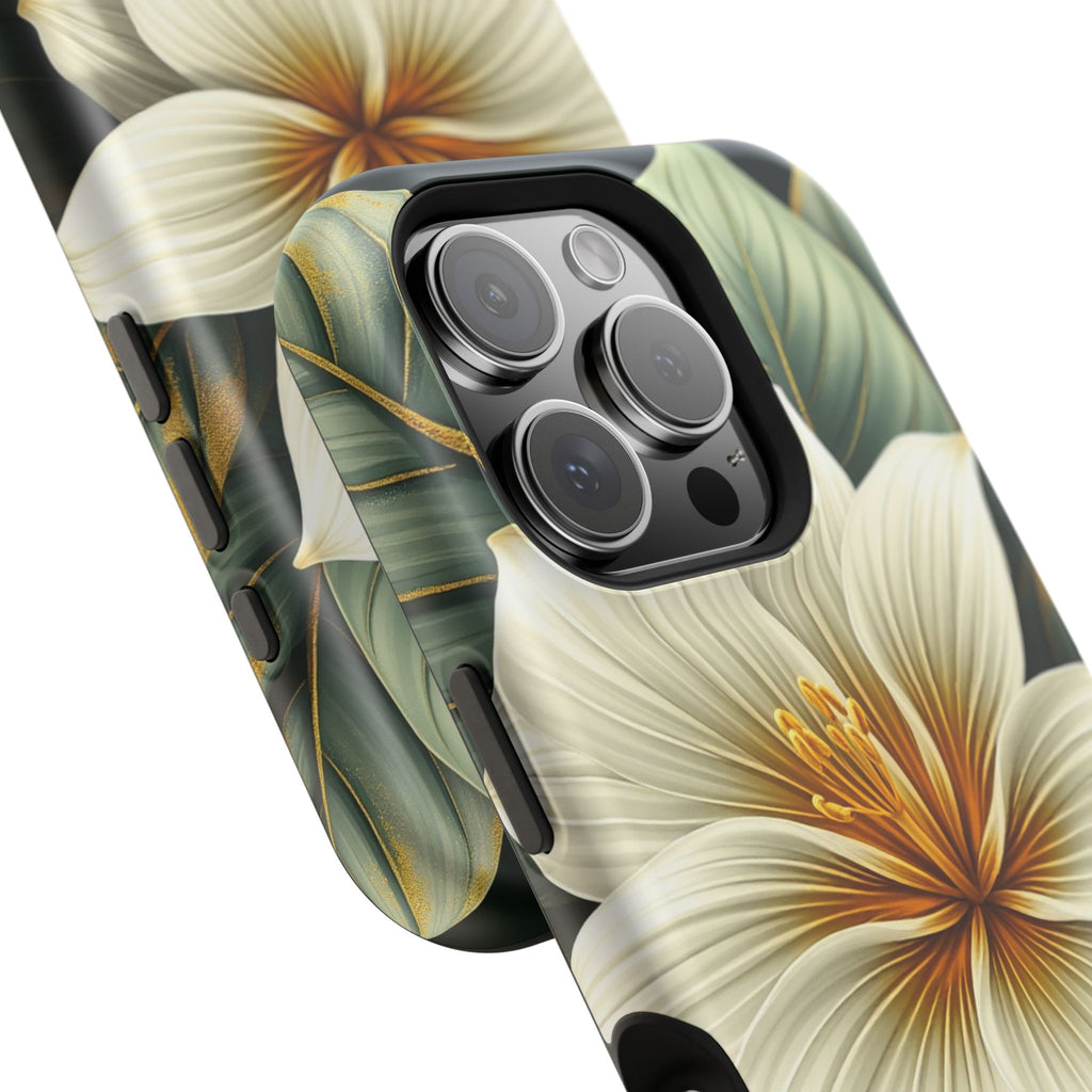 iPhone Radiant Tropical Bloom Design Slim Everyday Designer Case · iPhone Case