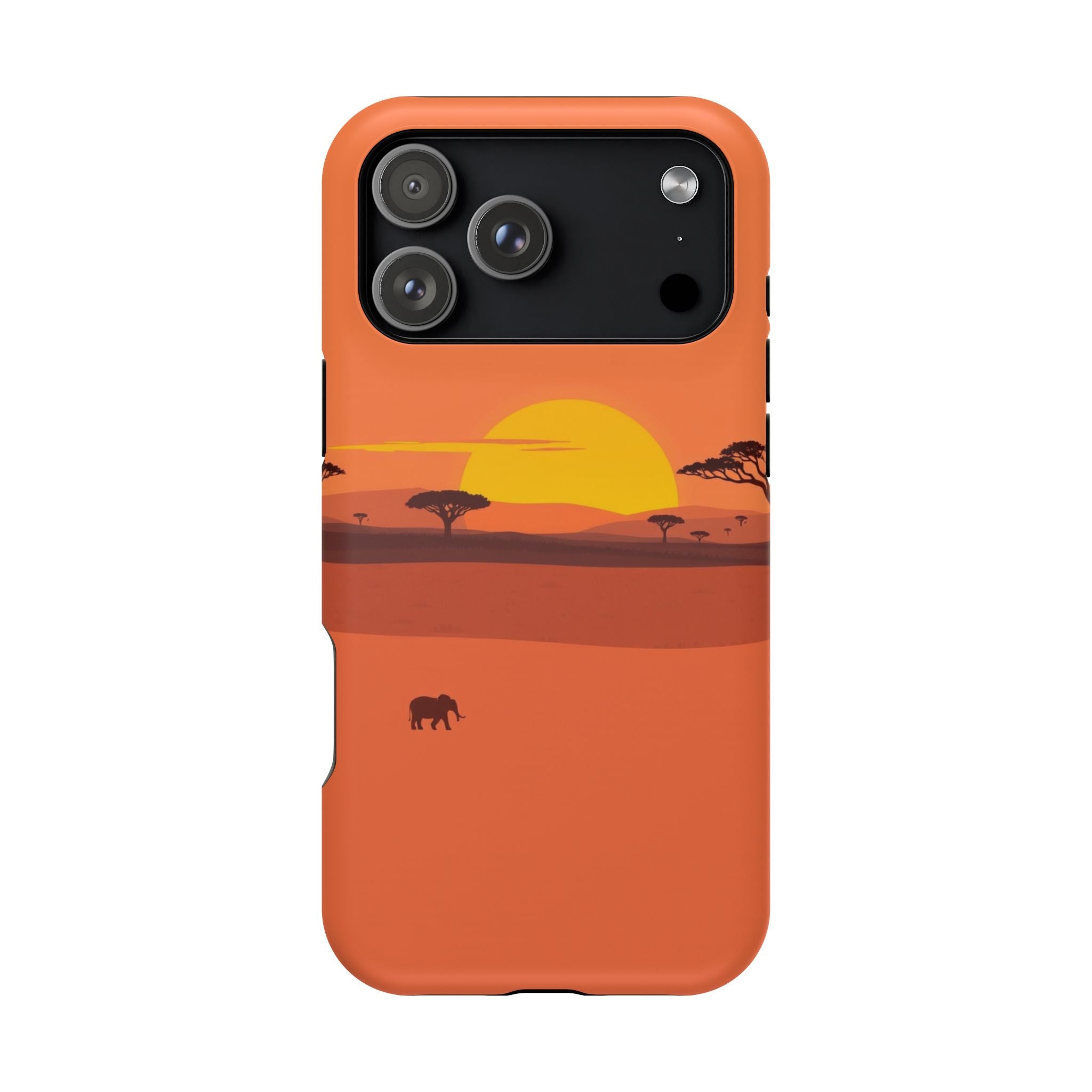 iPhone Sunset Amber And Peach Savanna Horizon Slim iPhone Everyday · iPhone Case