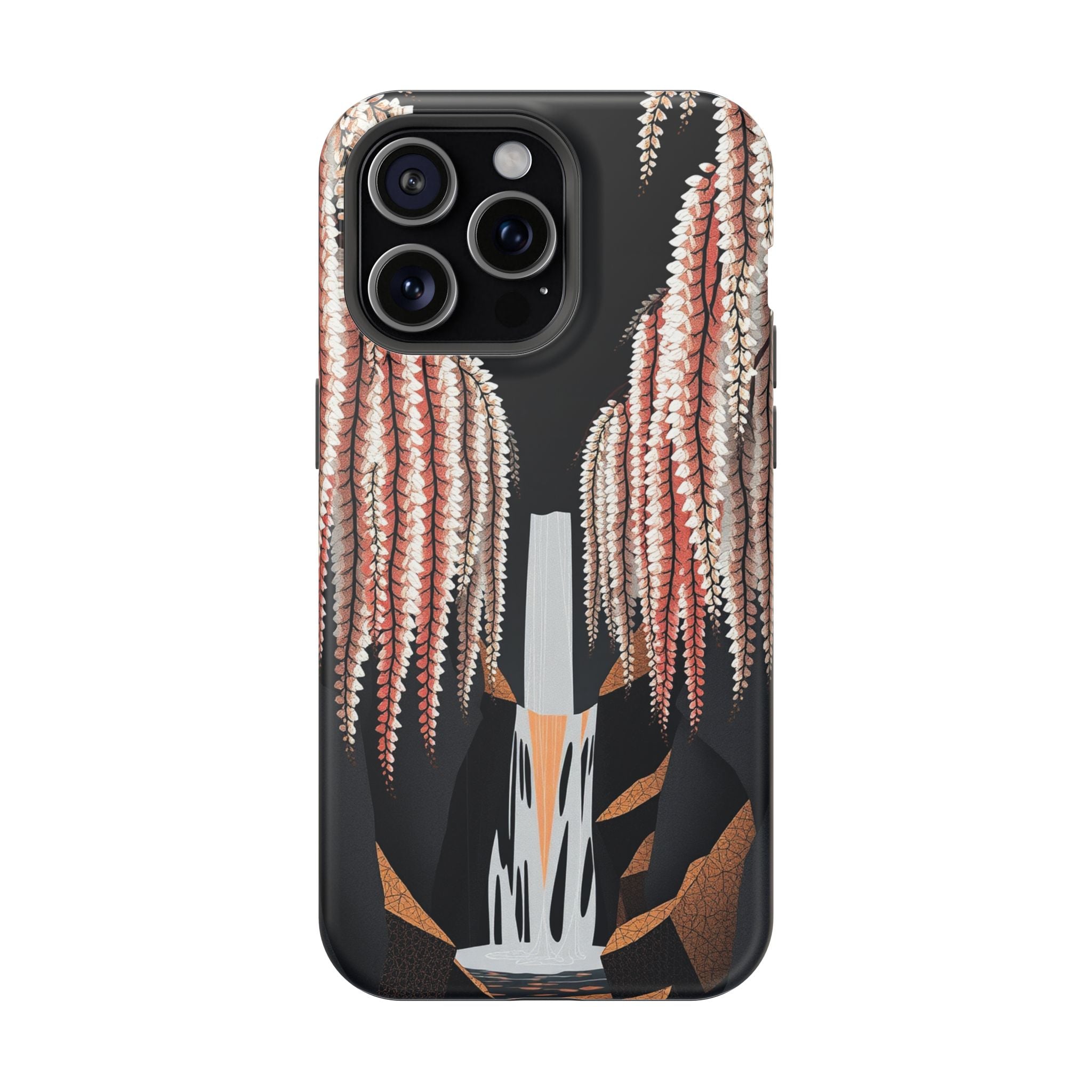 iPhone Earthy Wisteria Cascade Design Slim Everyday iPhone 10 Designer · iPhone