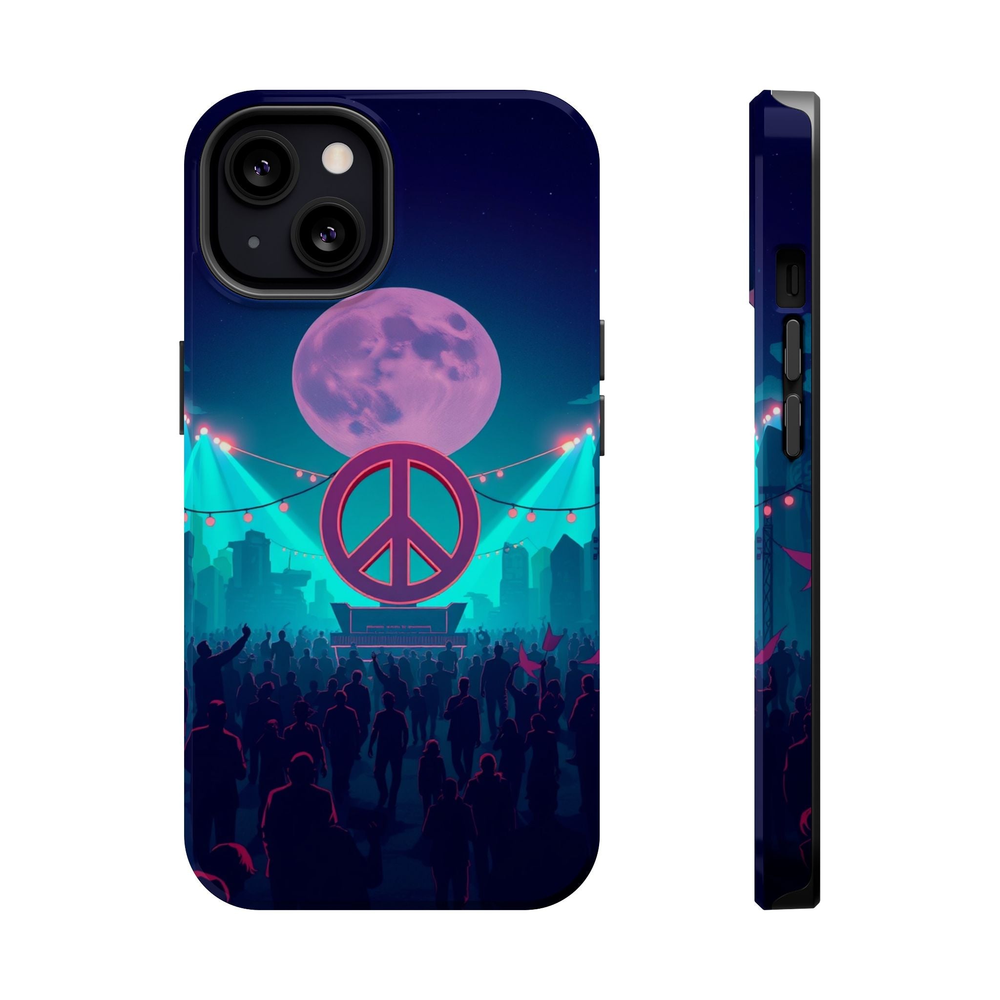 iPhone Woodstock Peace Mystic Art Bold Modern Everyday Snap Case · iPhone Case