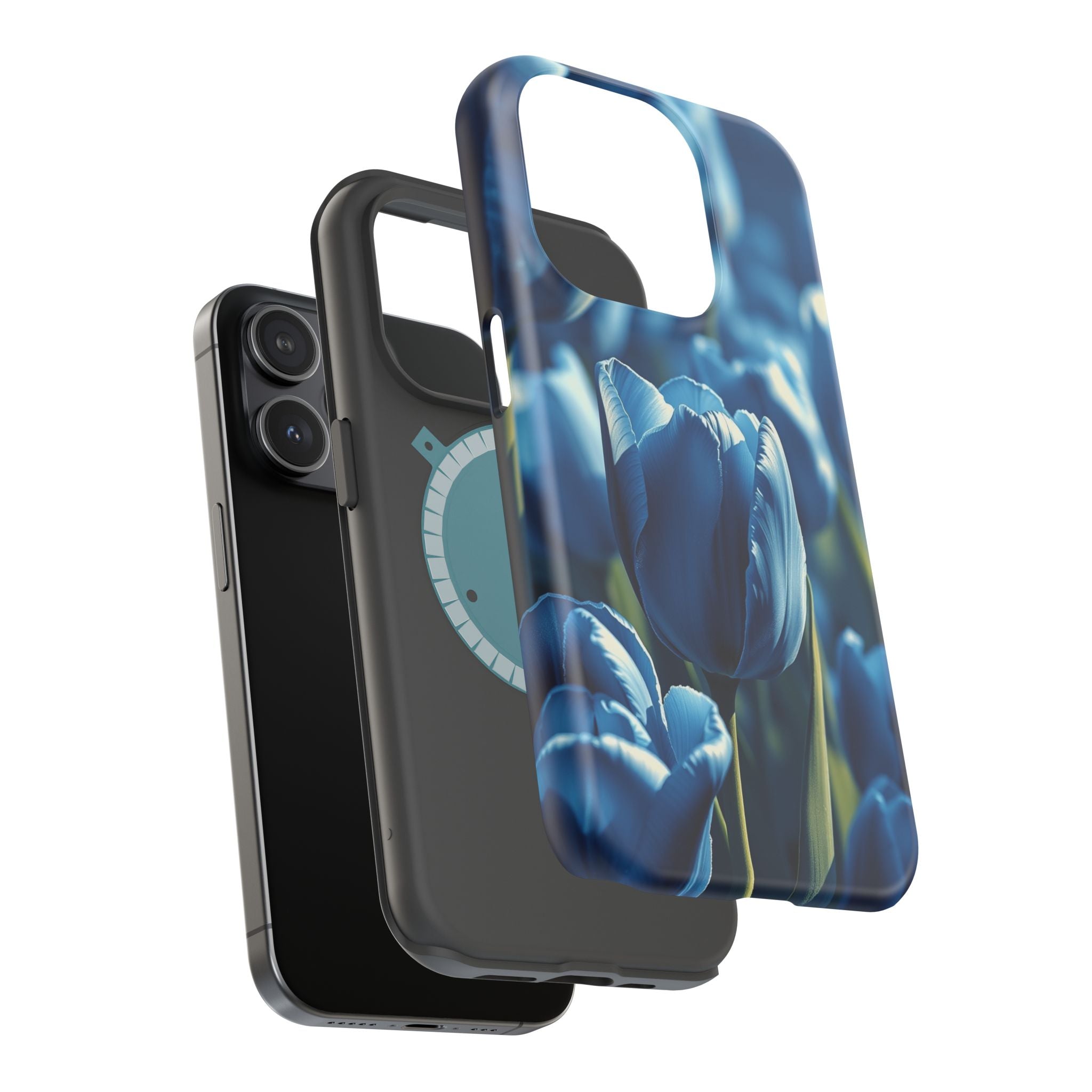 iPhone Tulip Row Oil Painting Impressionist Slim iPhone Everyday · iPhone Case
