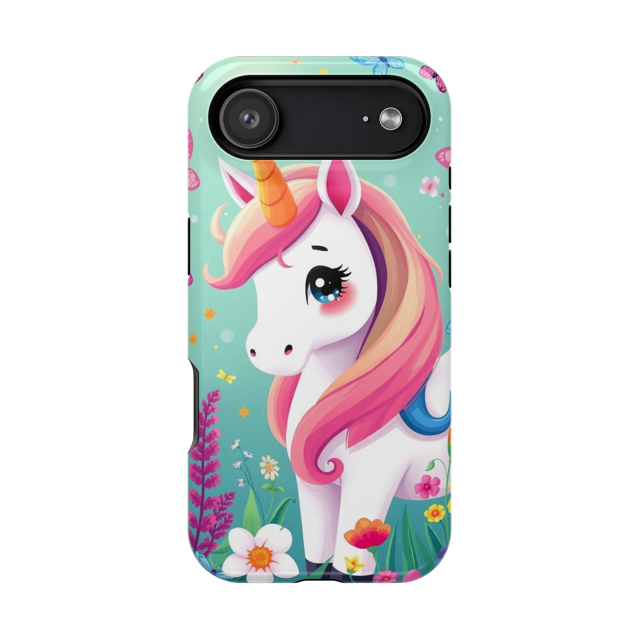 iPhone Dragonfly Unicorn Kids Fun iPhone Phone Case Gift Clean Minimal · iPhone
