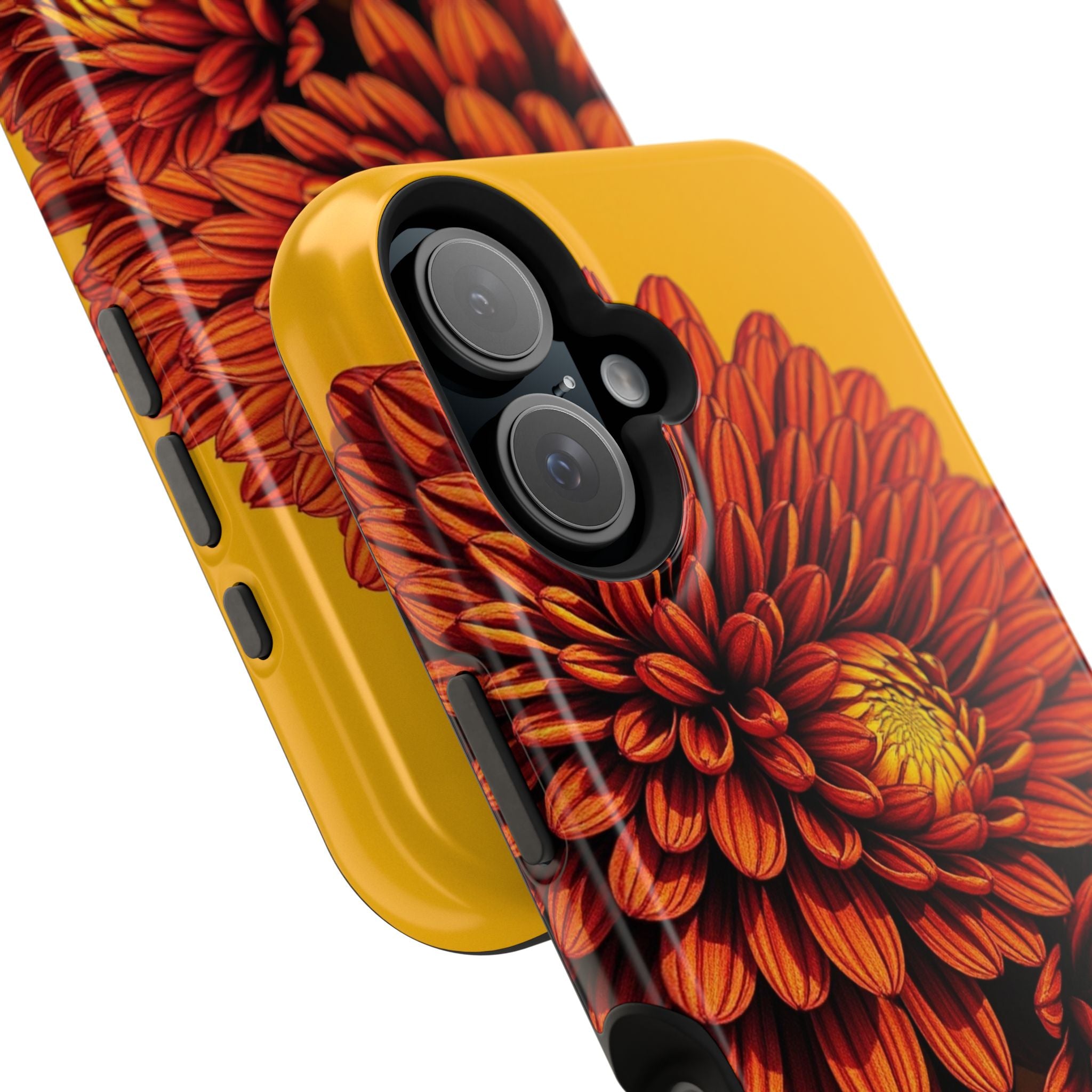 iPhone Mustard And Rust Ranunculus Stack Slim Everyday iPhone 14 · iPhone Case