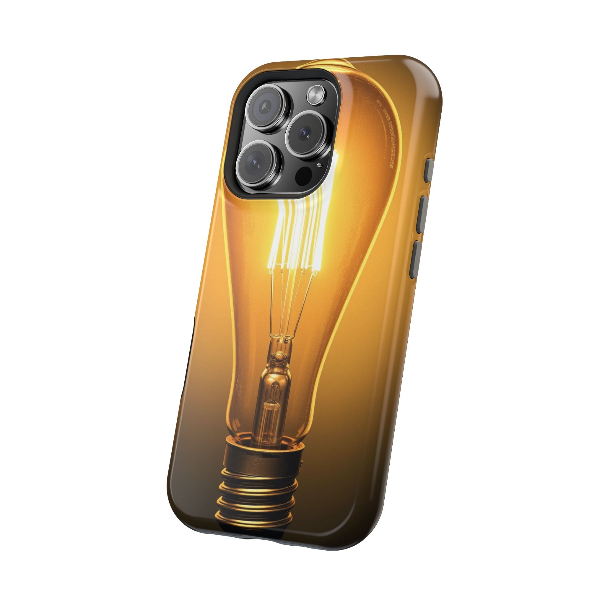 iPhone Edison Bulb Warm Enchanted Art Slim Everyday Designer Case · iPhone Case