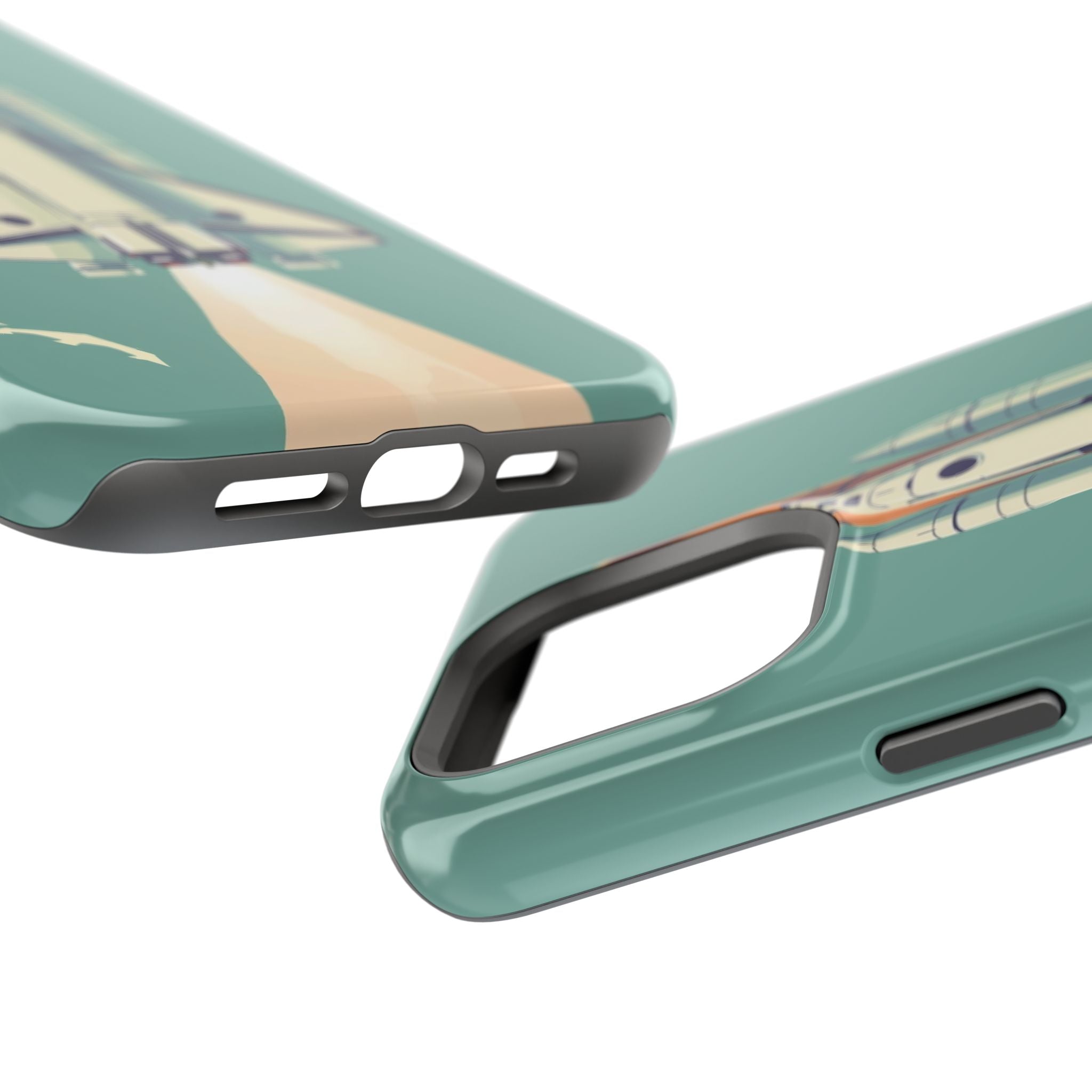 iPhone Retro Space Shuttle Cinematic Art Slim Everyday Designer Case · iPhone Ca