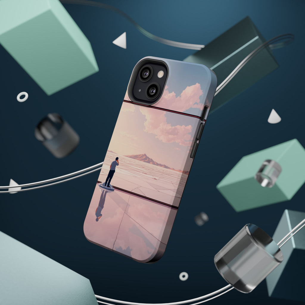 iPhone Salt Flat Mirror Stained Glass Slim Everyday Designer Case · iPhone Case