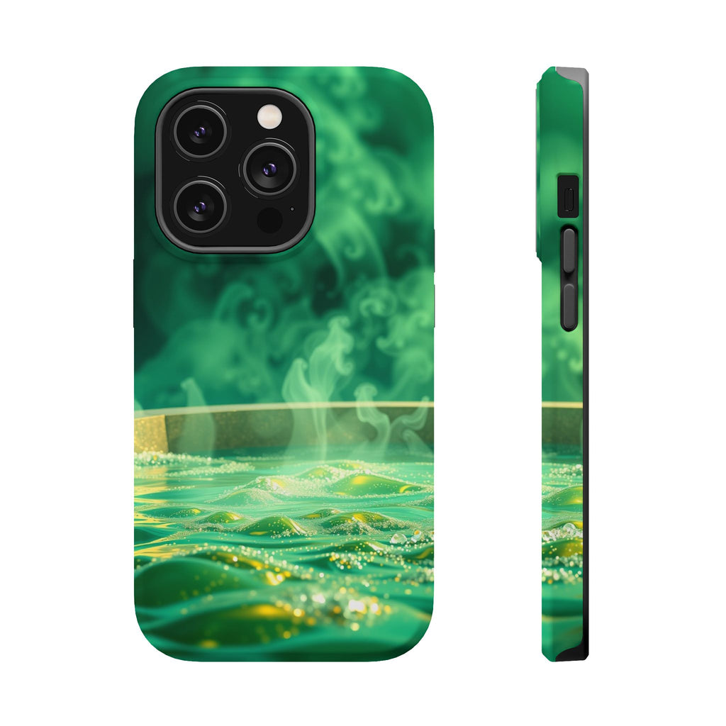 iPhone Hot Spring Steam Cinematic Art Slim Everyday Designer Case · iPhone Case