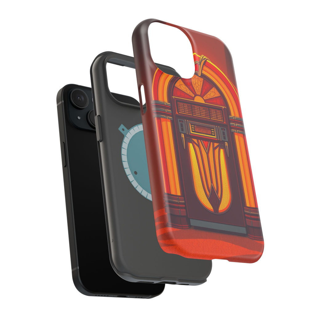 iPhone Jukebox Glow Pop Art Bold Bold Modern Everyday Snap Case · iPhone Case