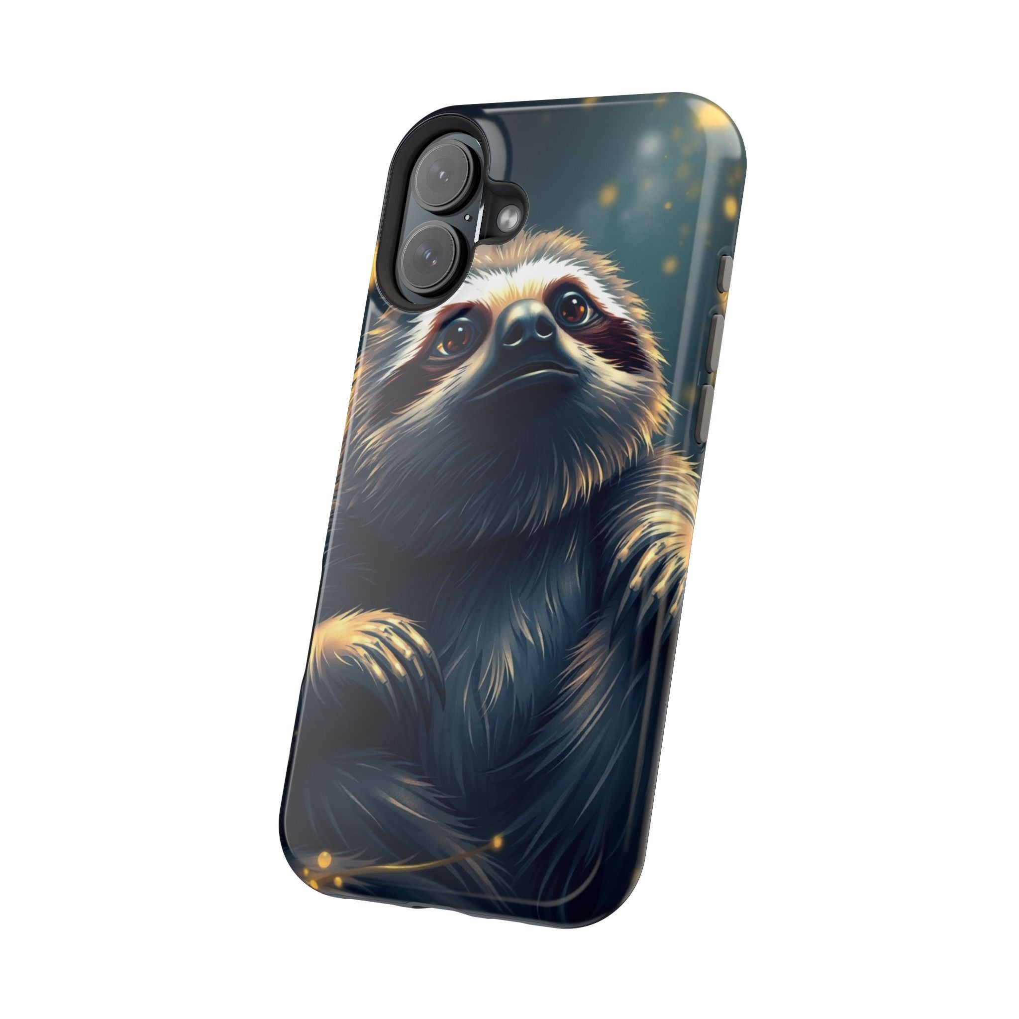 iPhone Vibrant Cozy Sloth Mode Design Slim Everyday Designer Case · iPhone Case
